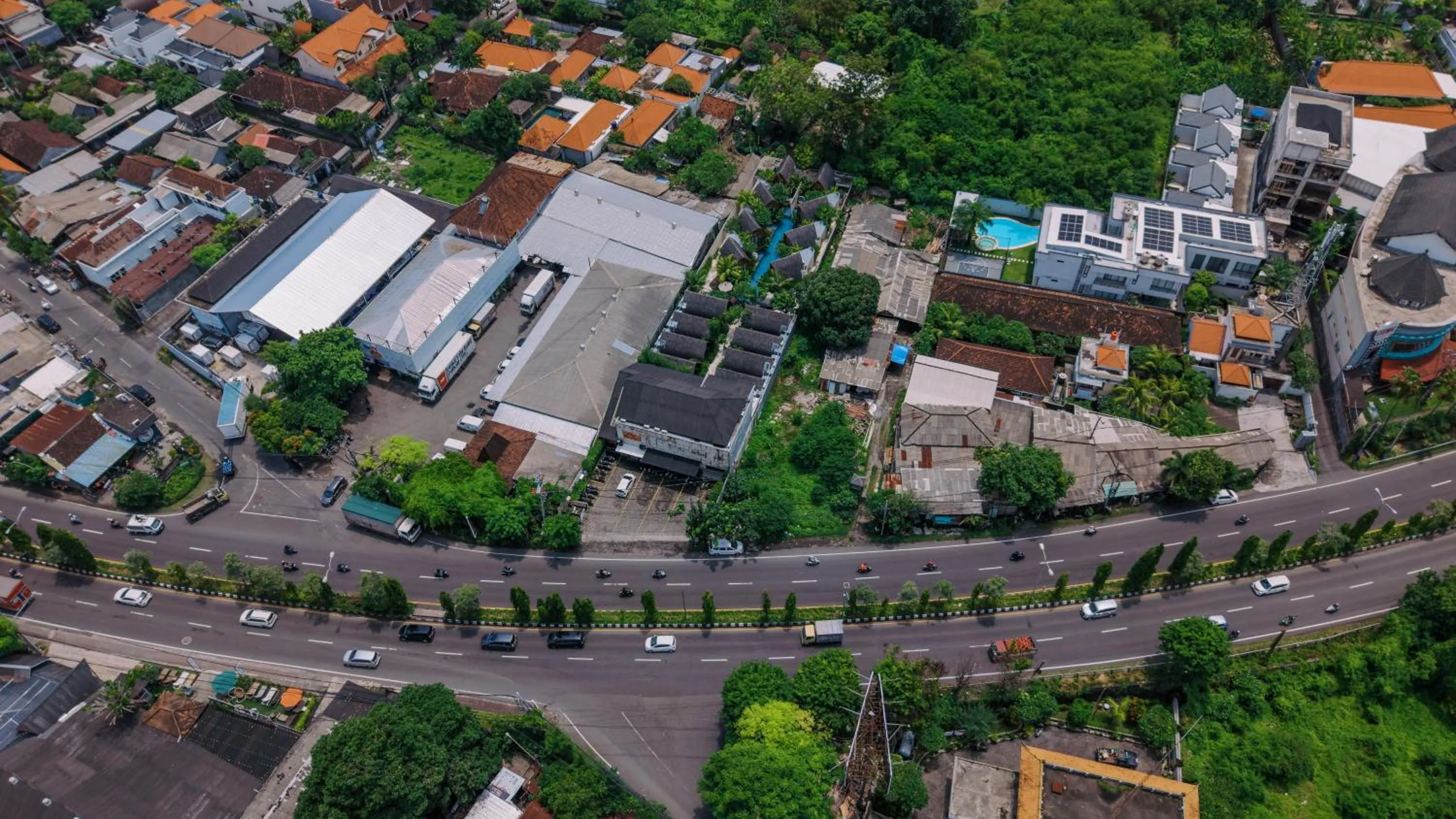 Bird's eye view in Abian Klumpu Villa & Spa Sanur Bali
