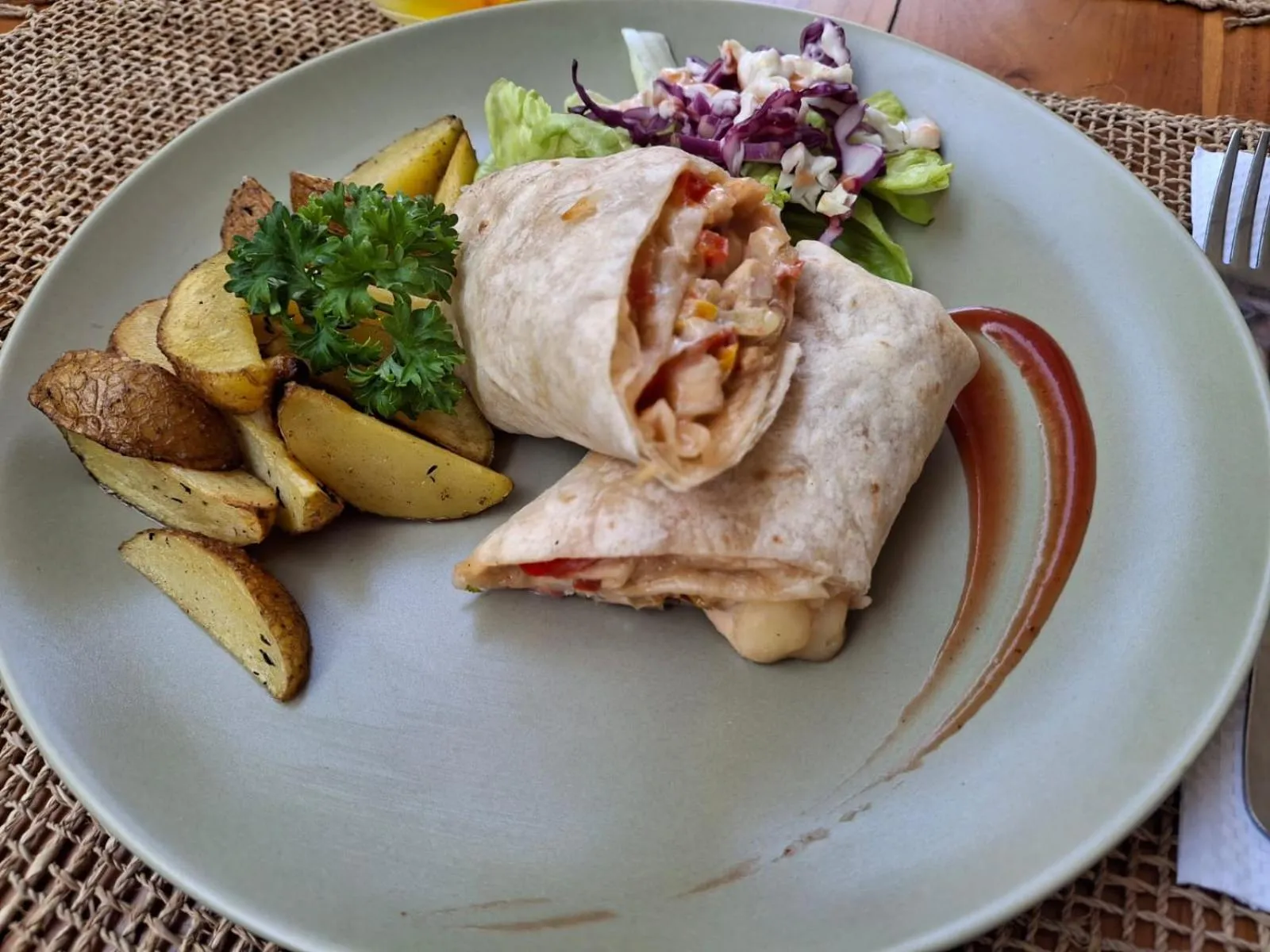 Breakfast in Abian Klumpu Villa & Spa Sanur Bali