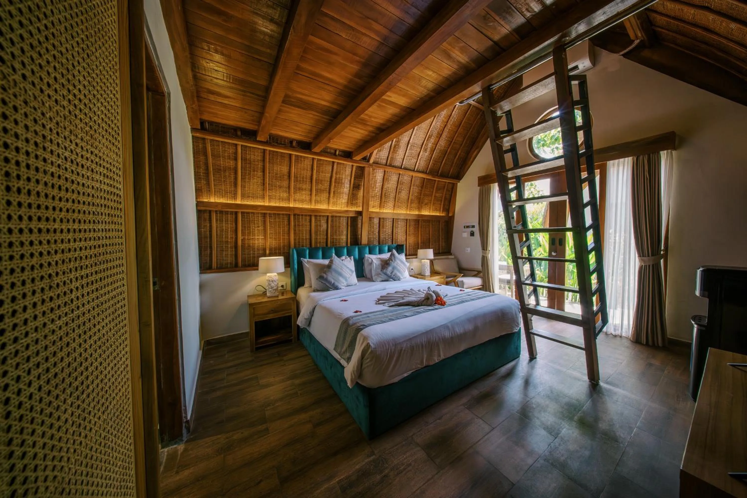 Bed in Abian Klumpu Villa & Spa Sanur Bali