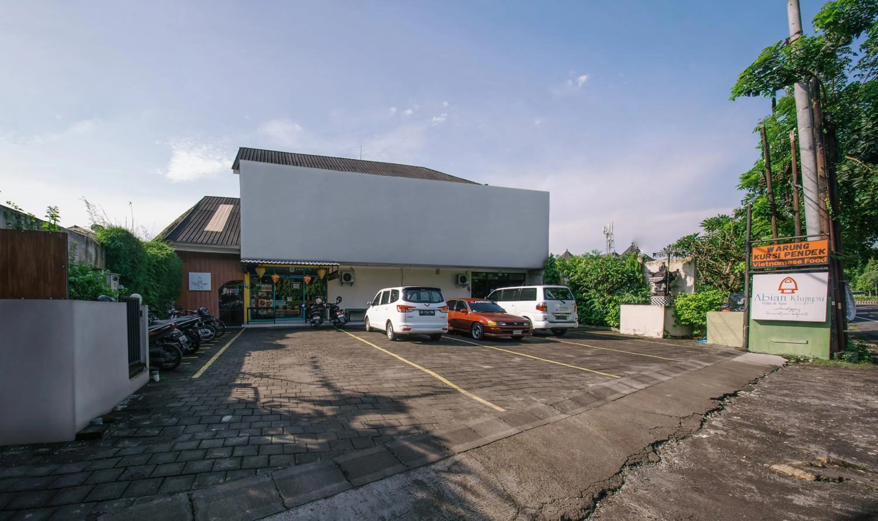 Parking in Abian Klumpu Villa & Spa Sanur Bali