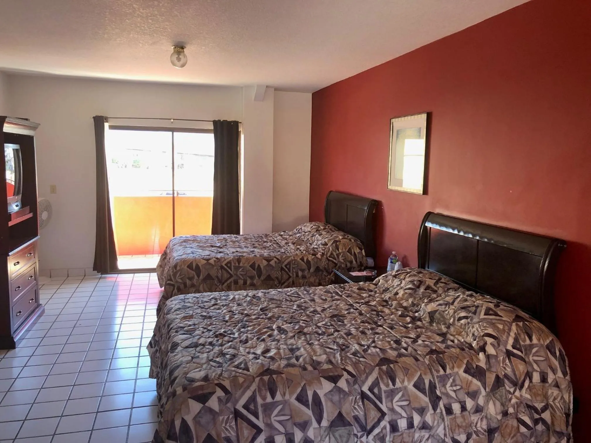 Bed in HOTEL BUGAMBILIAS