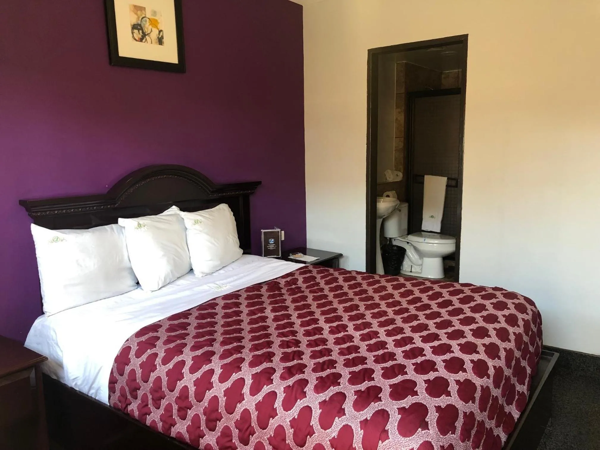 Bed in HOTEL BUGAMBILIAS