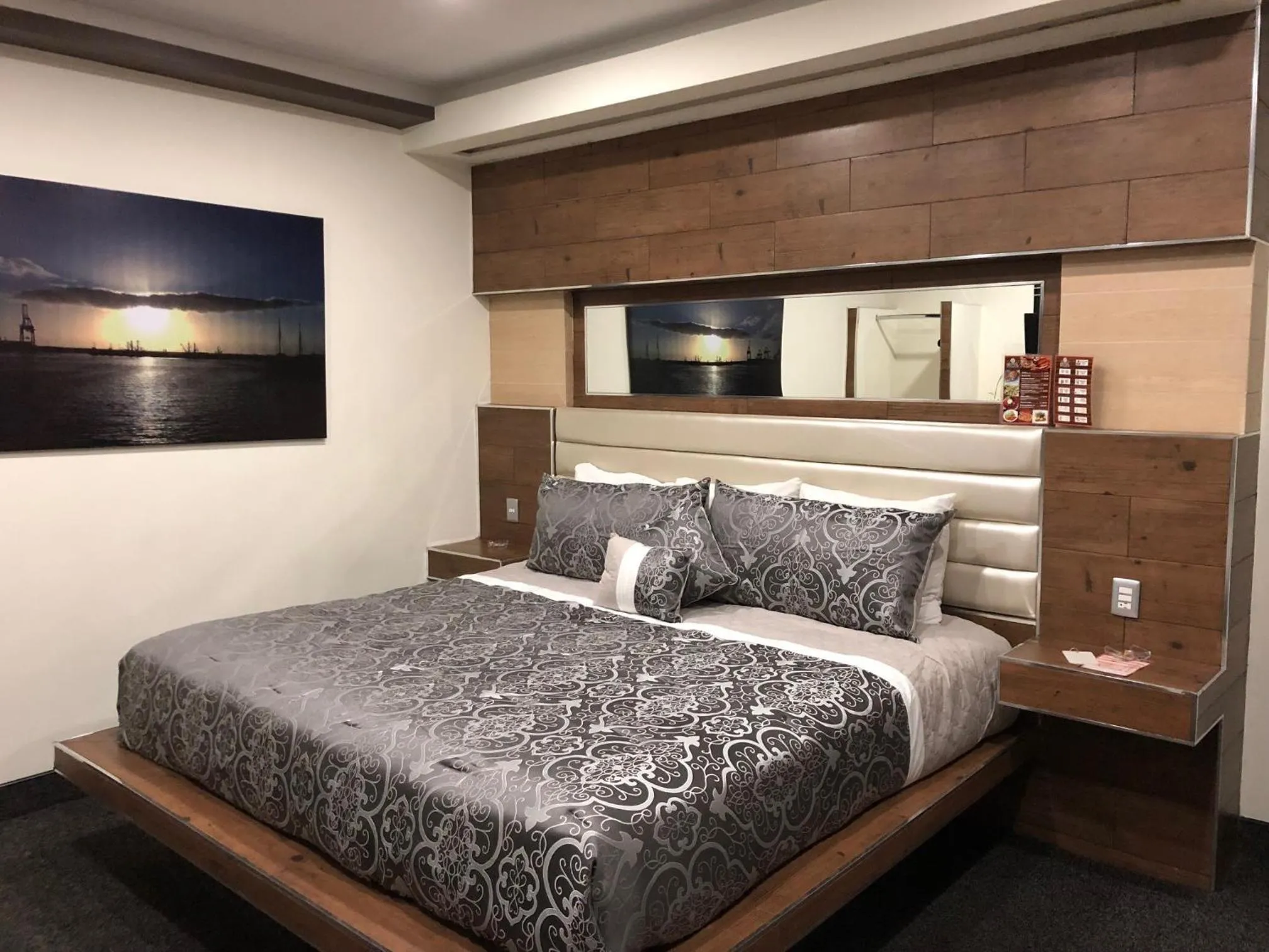 Bed in HOTEL BUGAMBILIAS