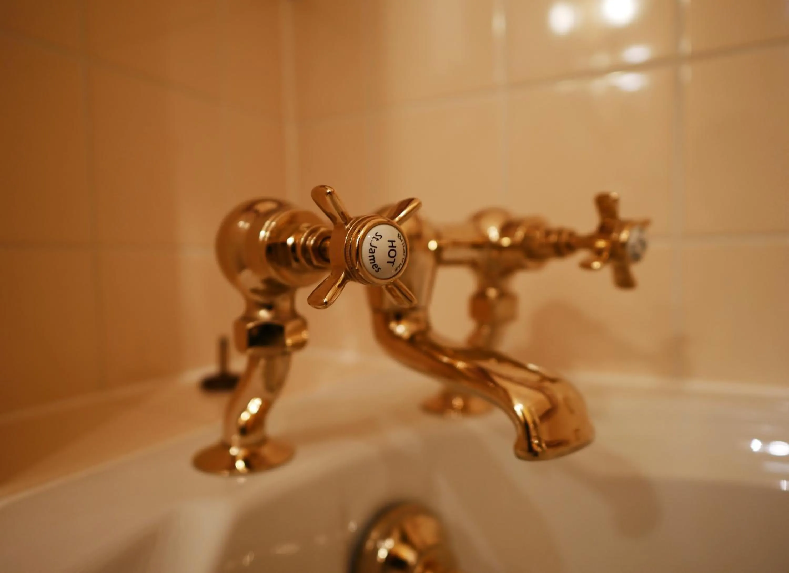Bathroom in Hotel Goldener Anker