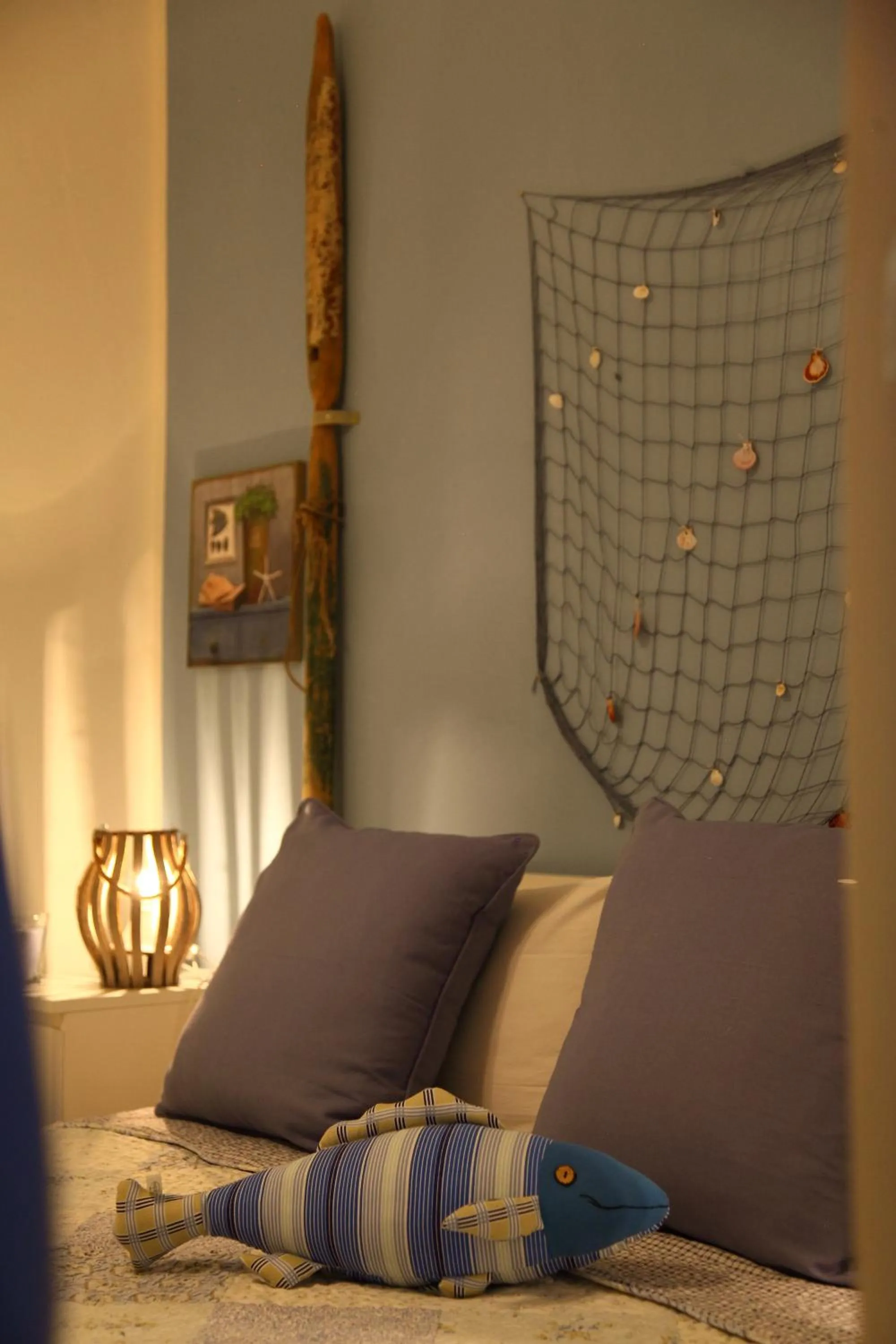 Decorative detail, Bed in Vacanze Palermitane