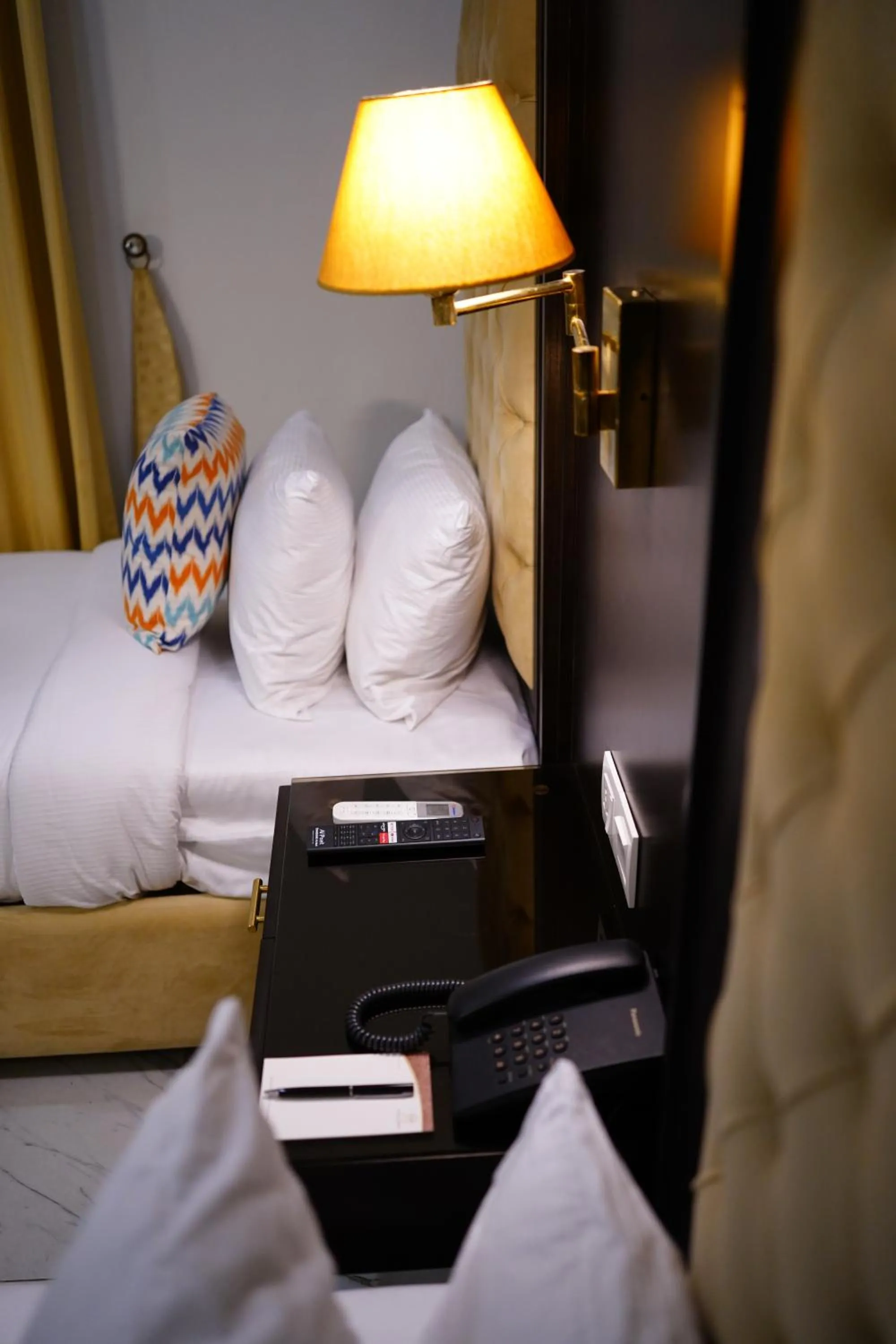 Bed in Faletti’s Grand MM Alam Road