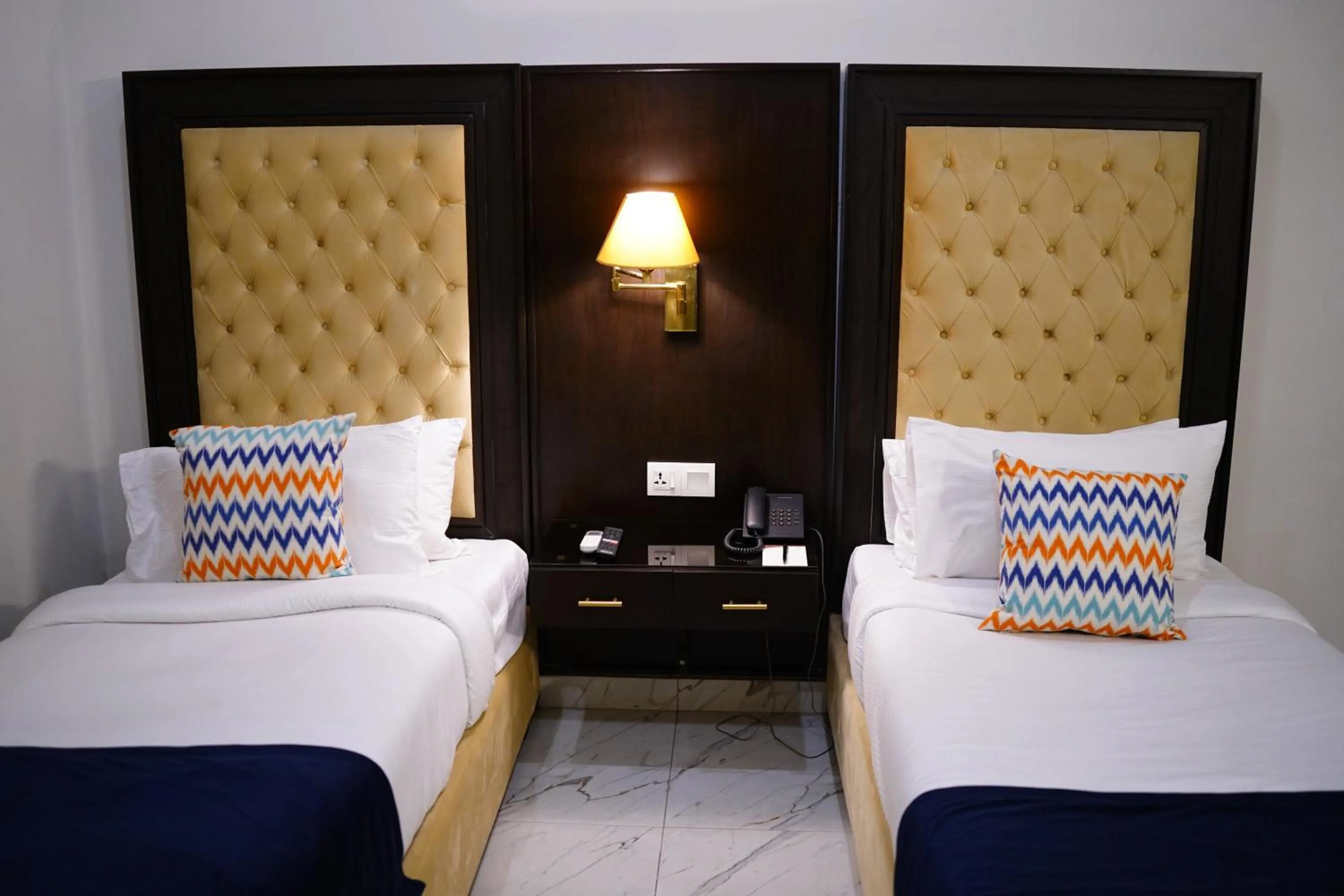 Bed in Faletti’s Grand MM Alam Road