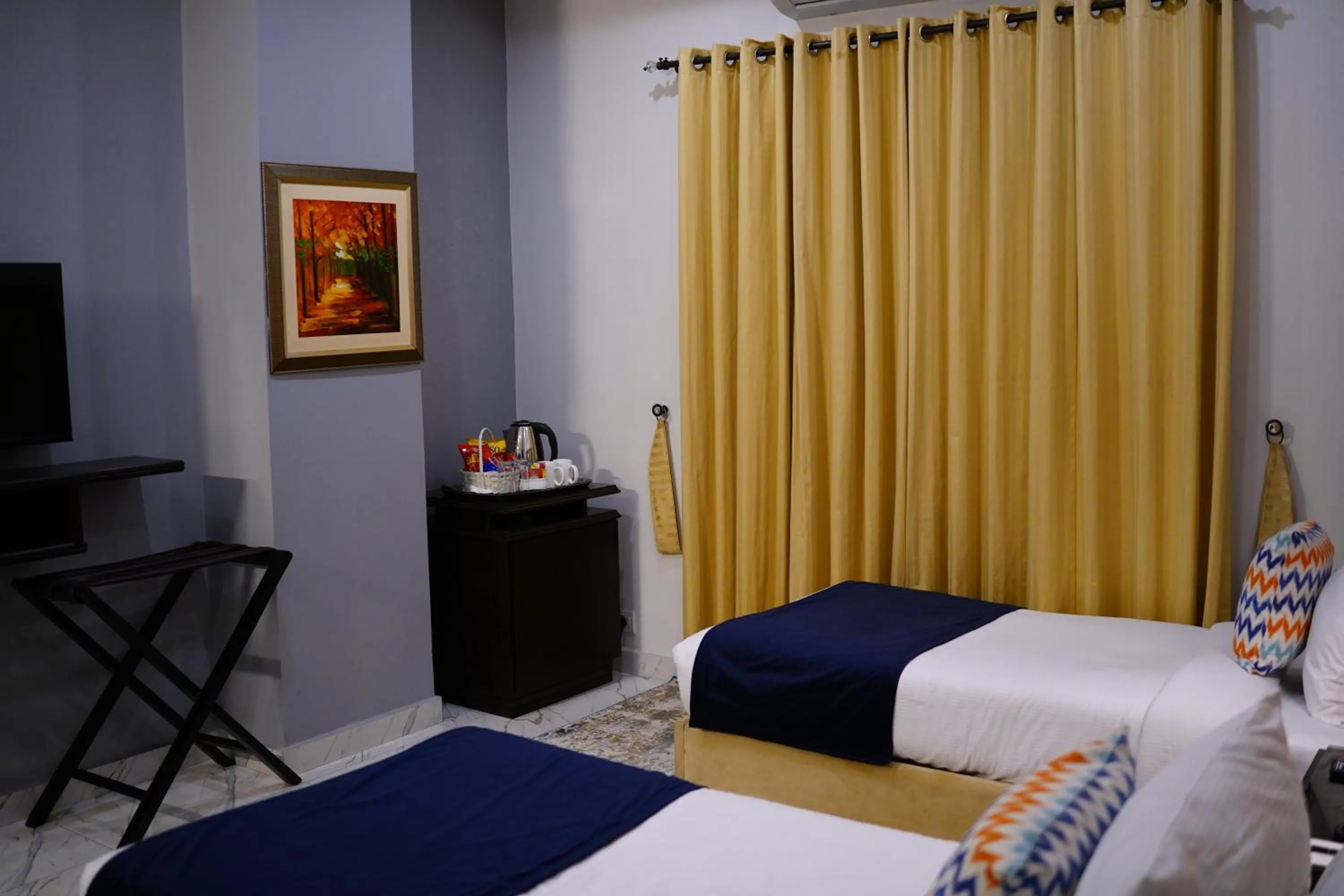 Bed in Faletti’s Grand MM Alam Road