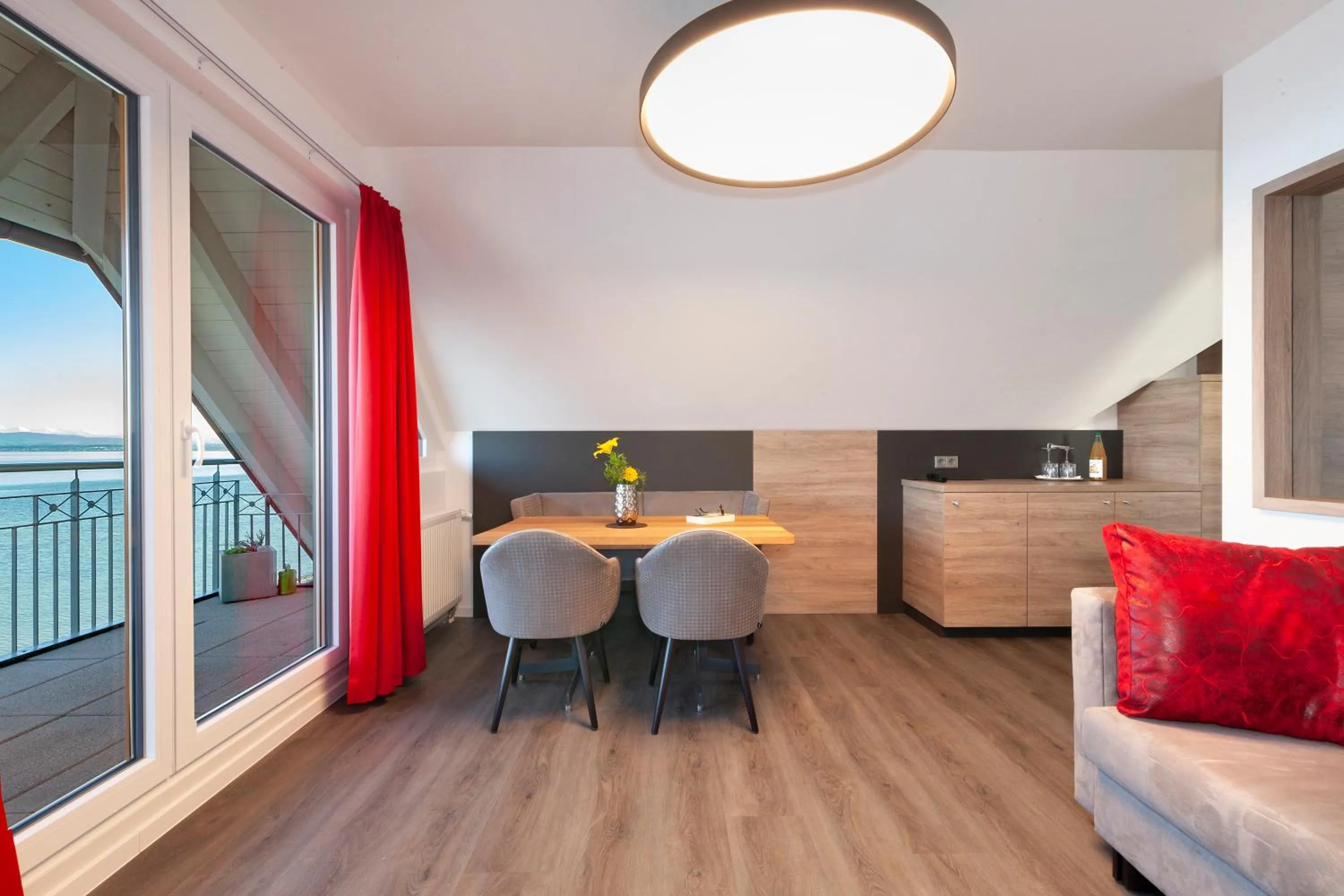 Seating area in Strandhaus Eberle