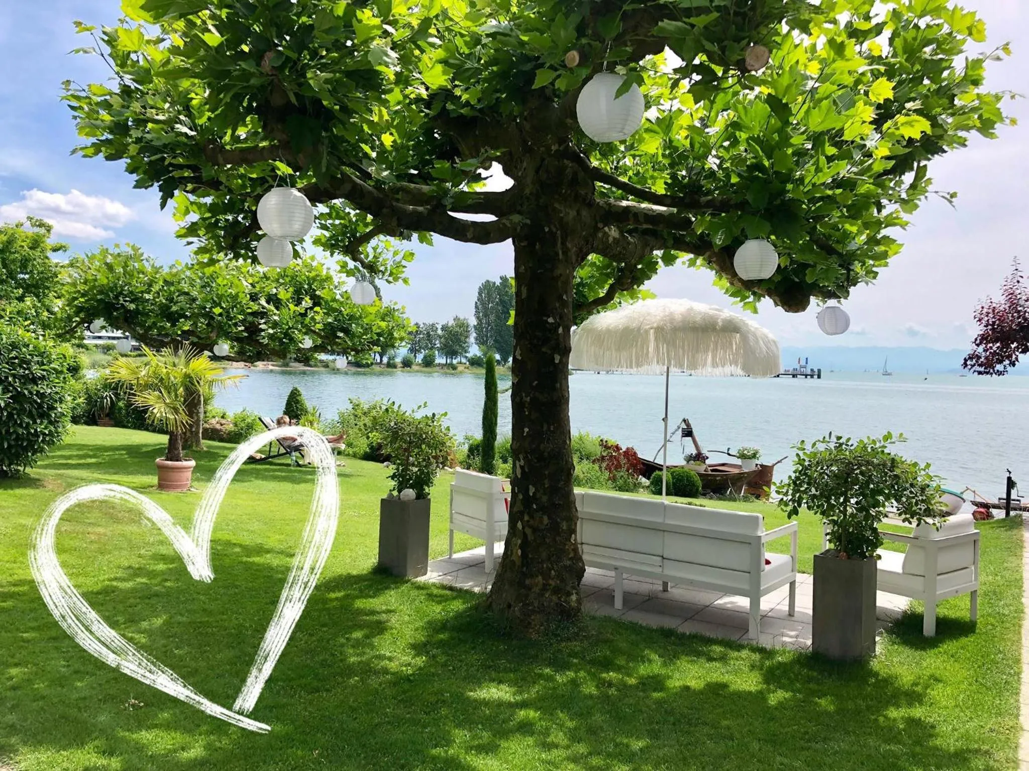Garden in Strandhaus Eberle