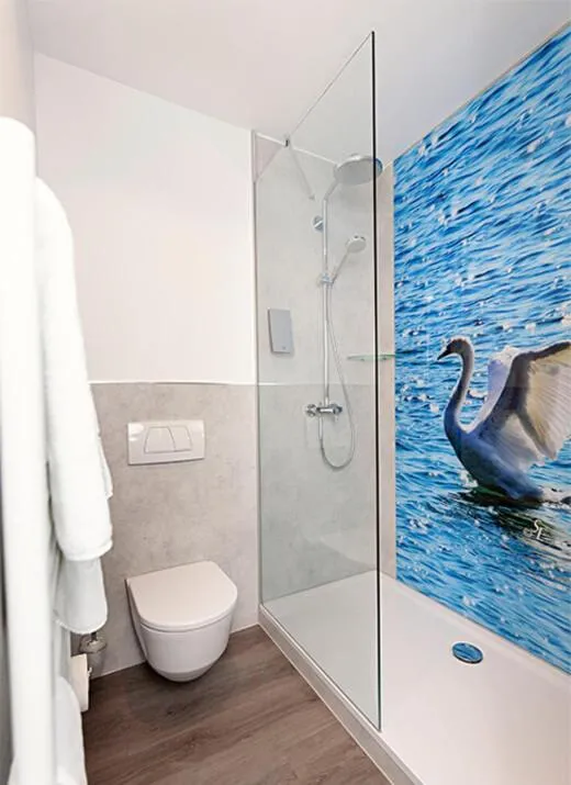 Bathroom in Strandhaus Eberle
