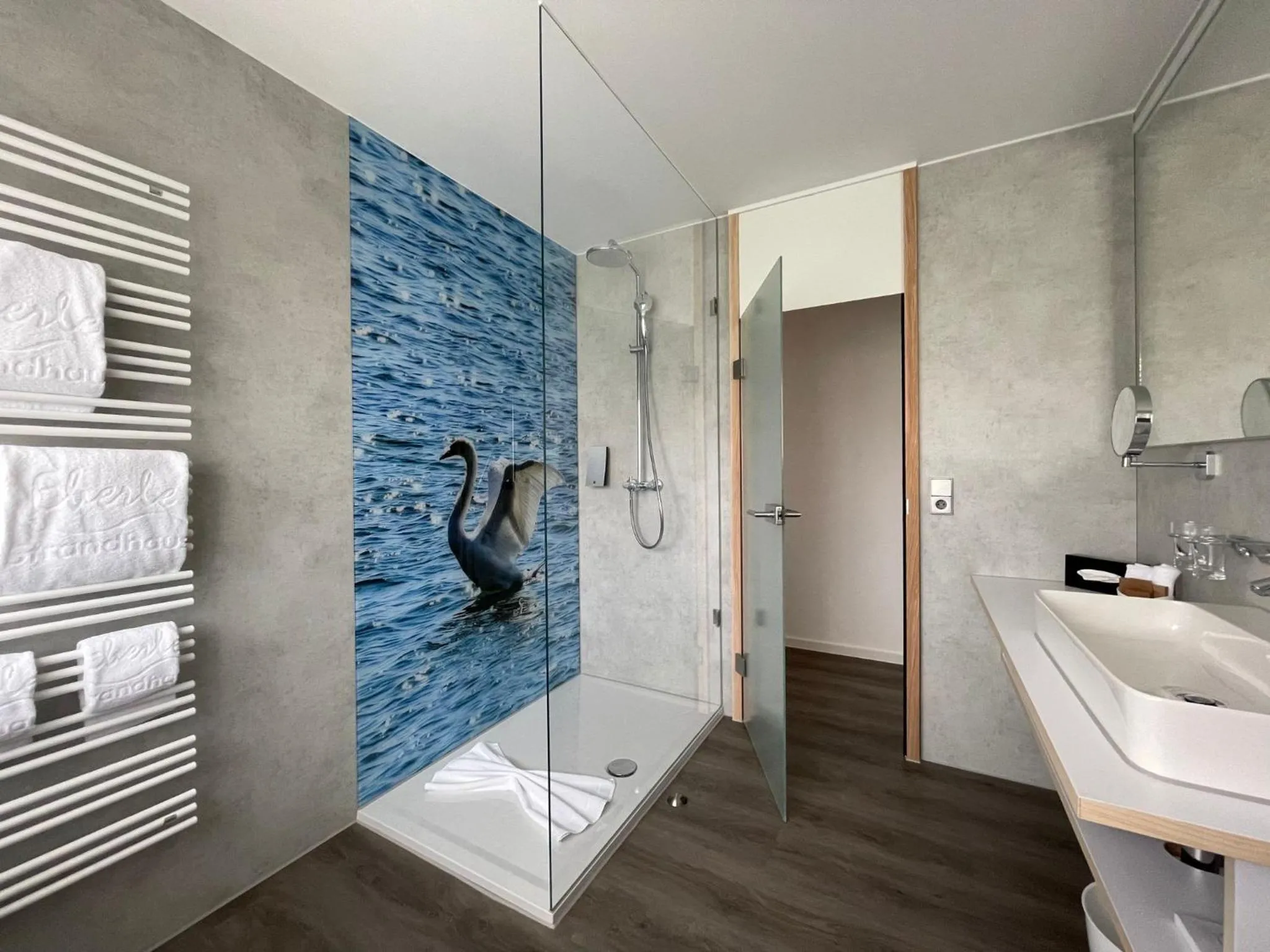 Shower in Strandhaus Eberle