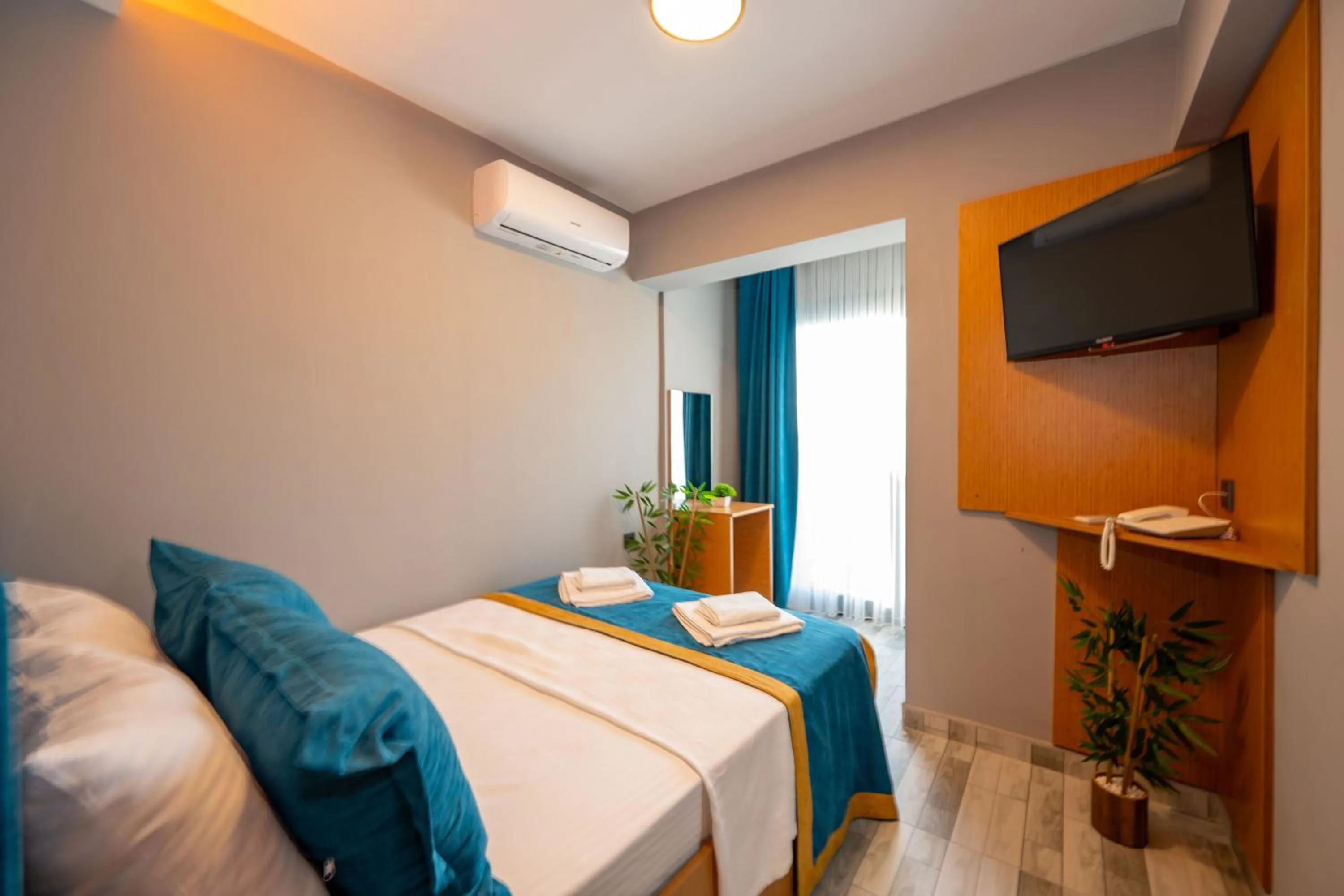 Bed in Otel Carpediem Gold Kuşadası