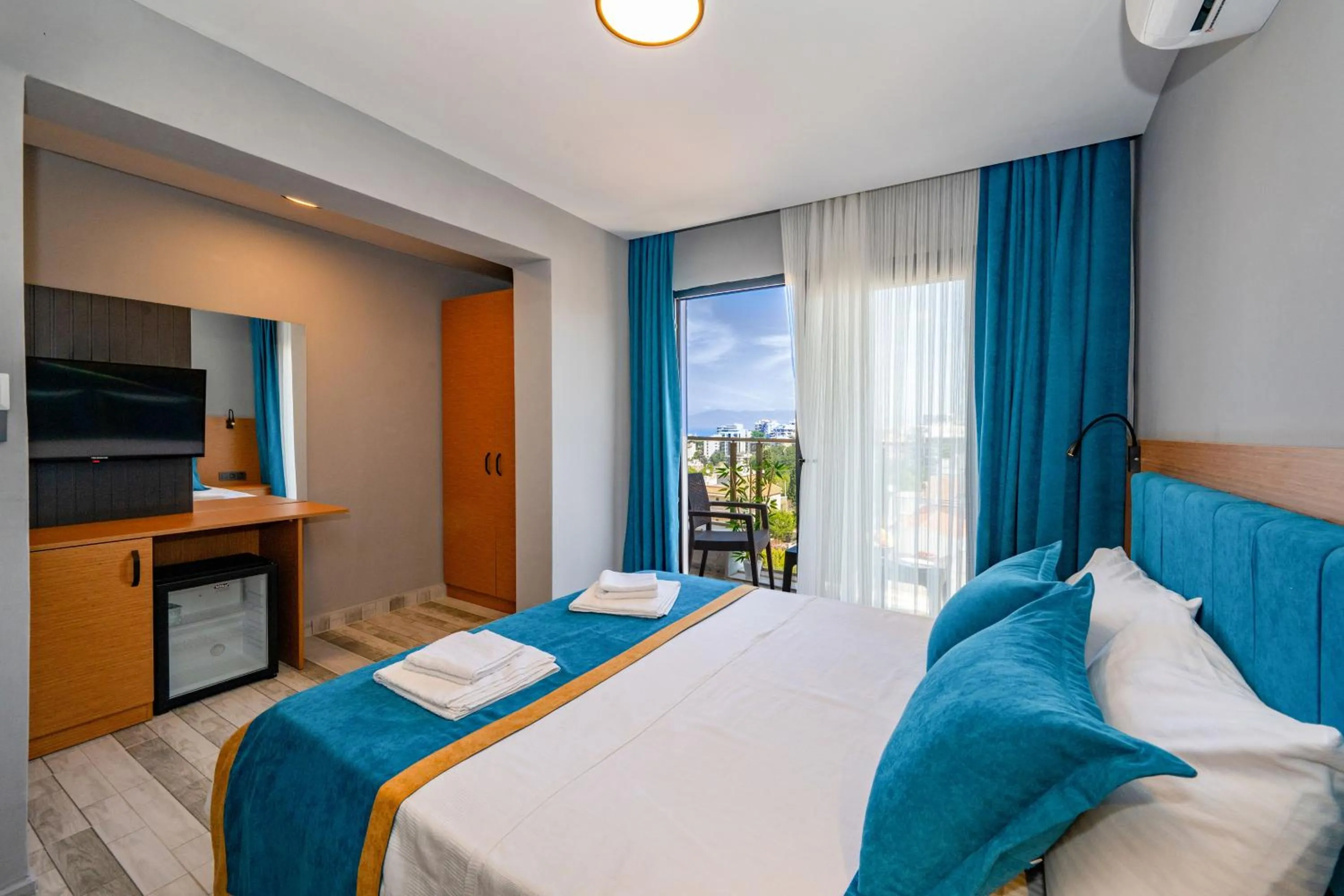 Bed in Otel Carpediem Gold Kuşadası