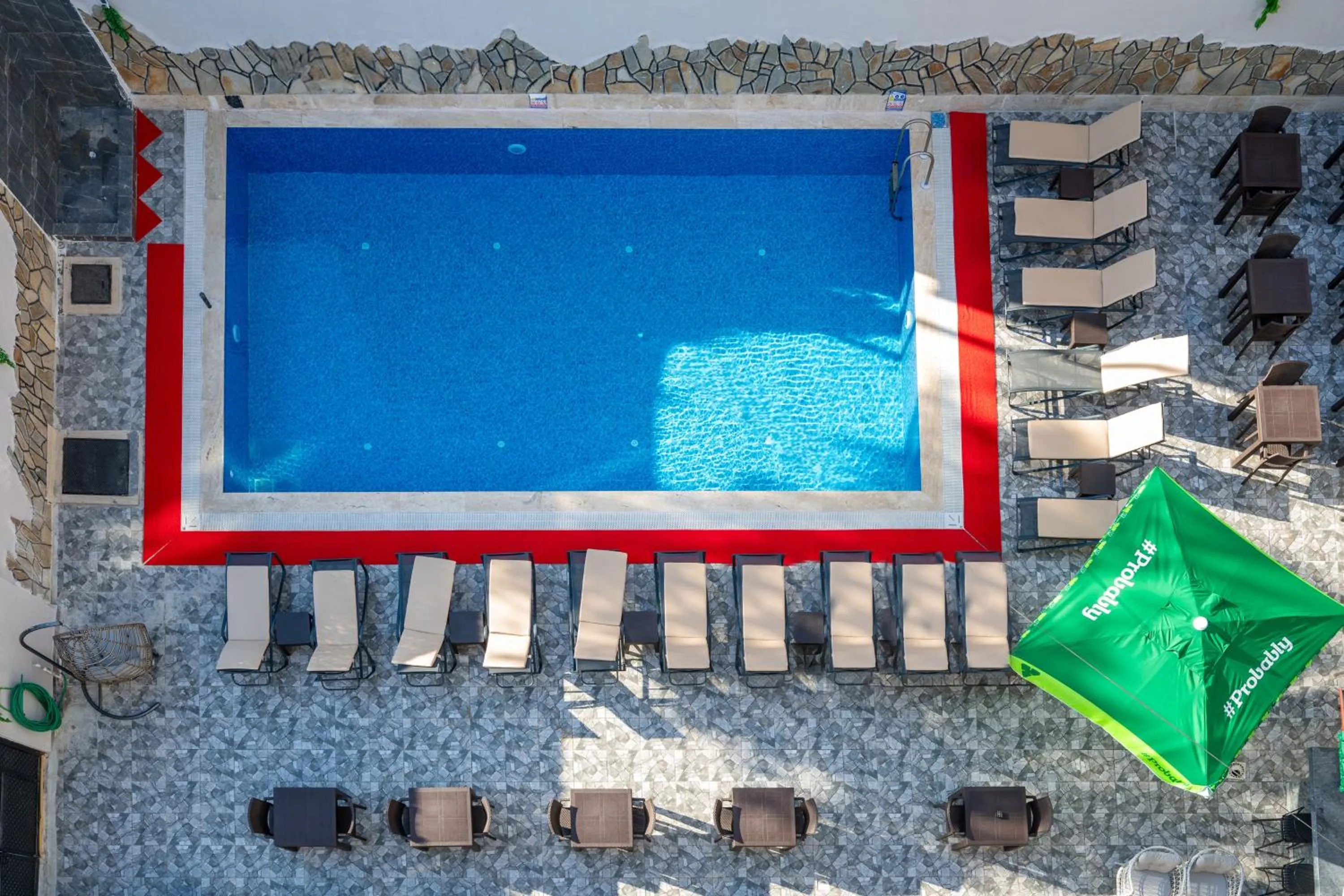 Pool view in Otel Carpediem Gold Kuşadası