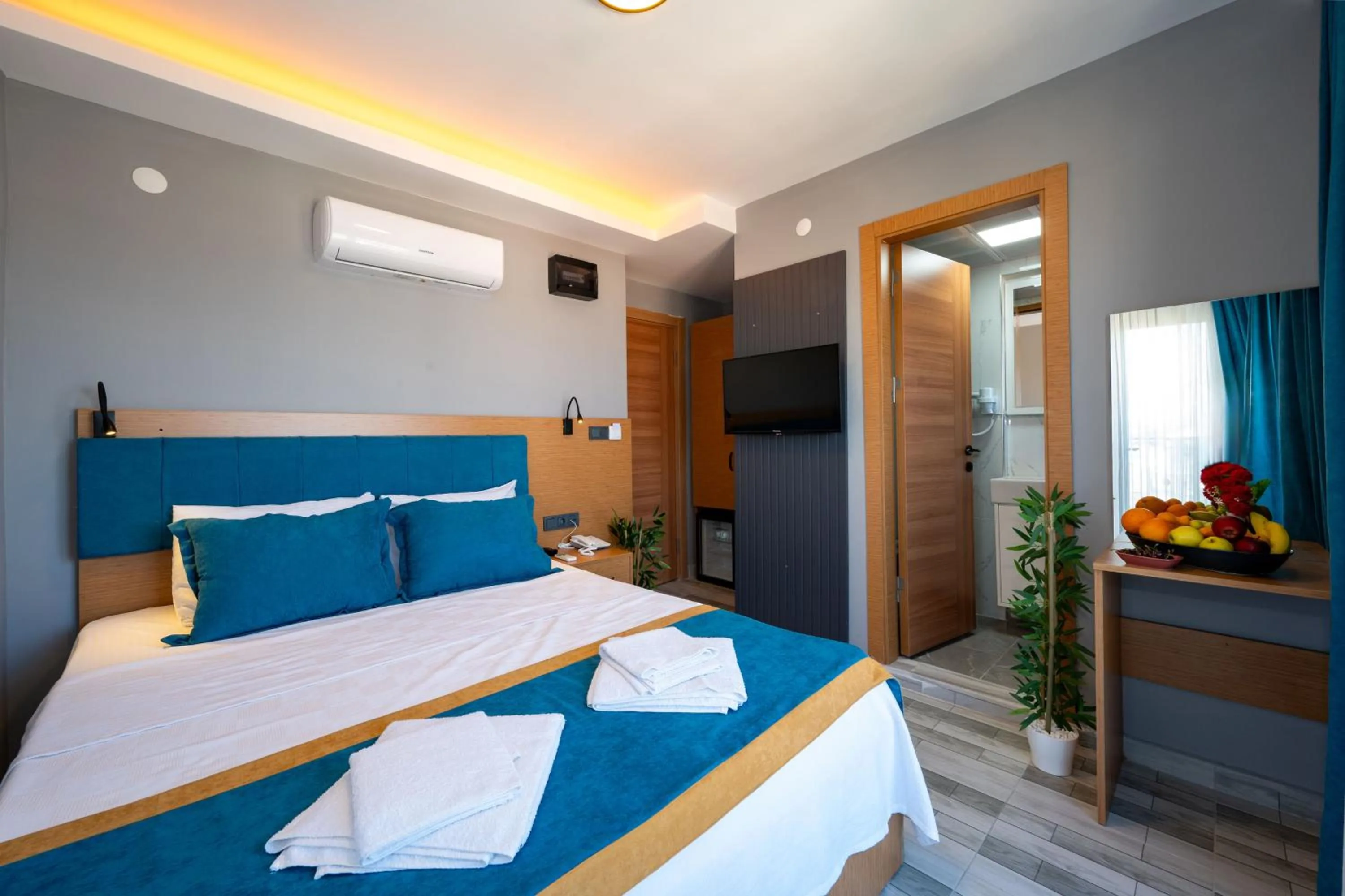 Bed in Otel Carpediem Gold Kuşadası