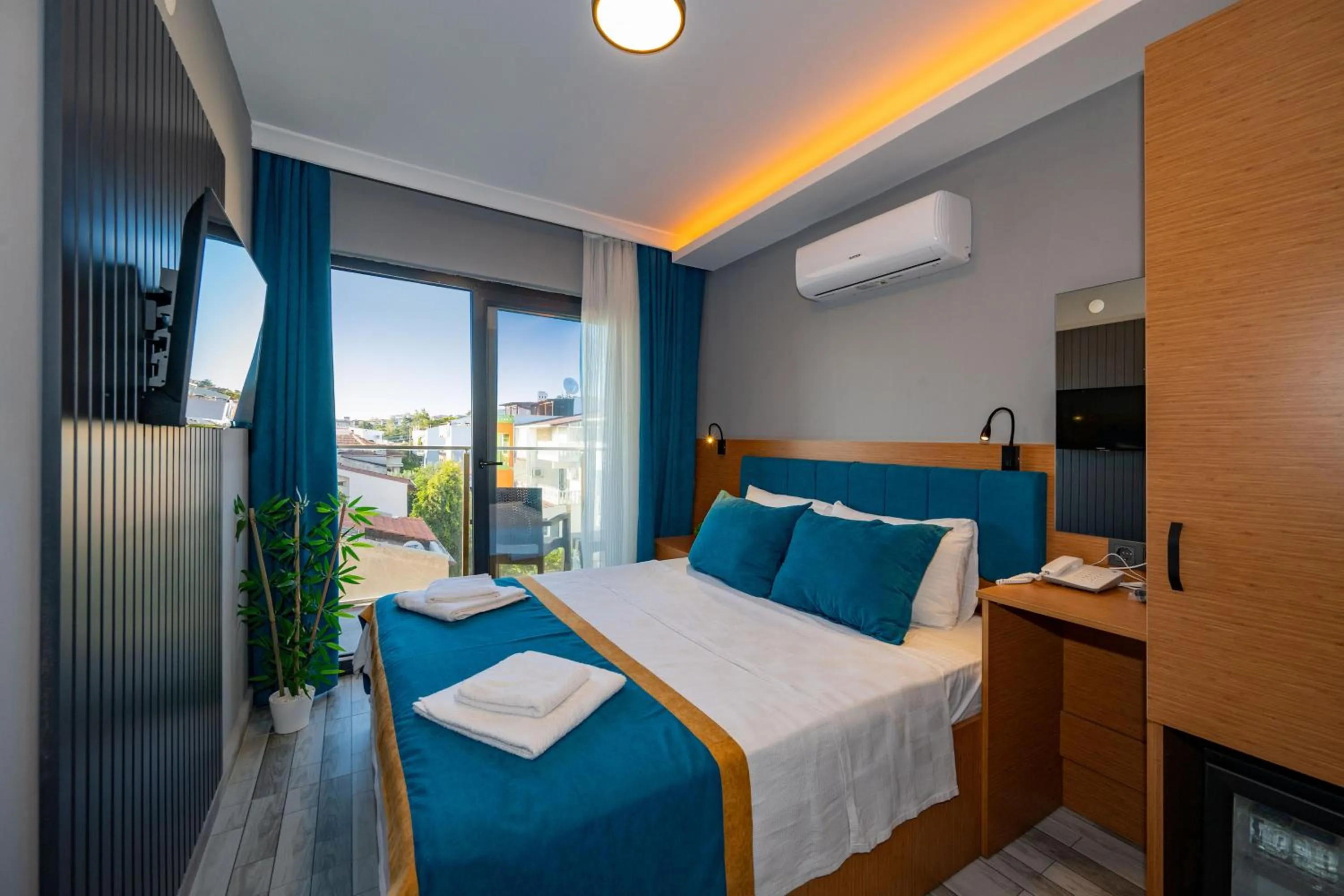 Balcony/Terrace in Otel Carpediem Gold Kuşadası