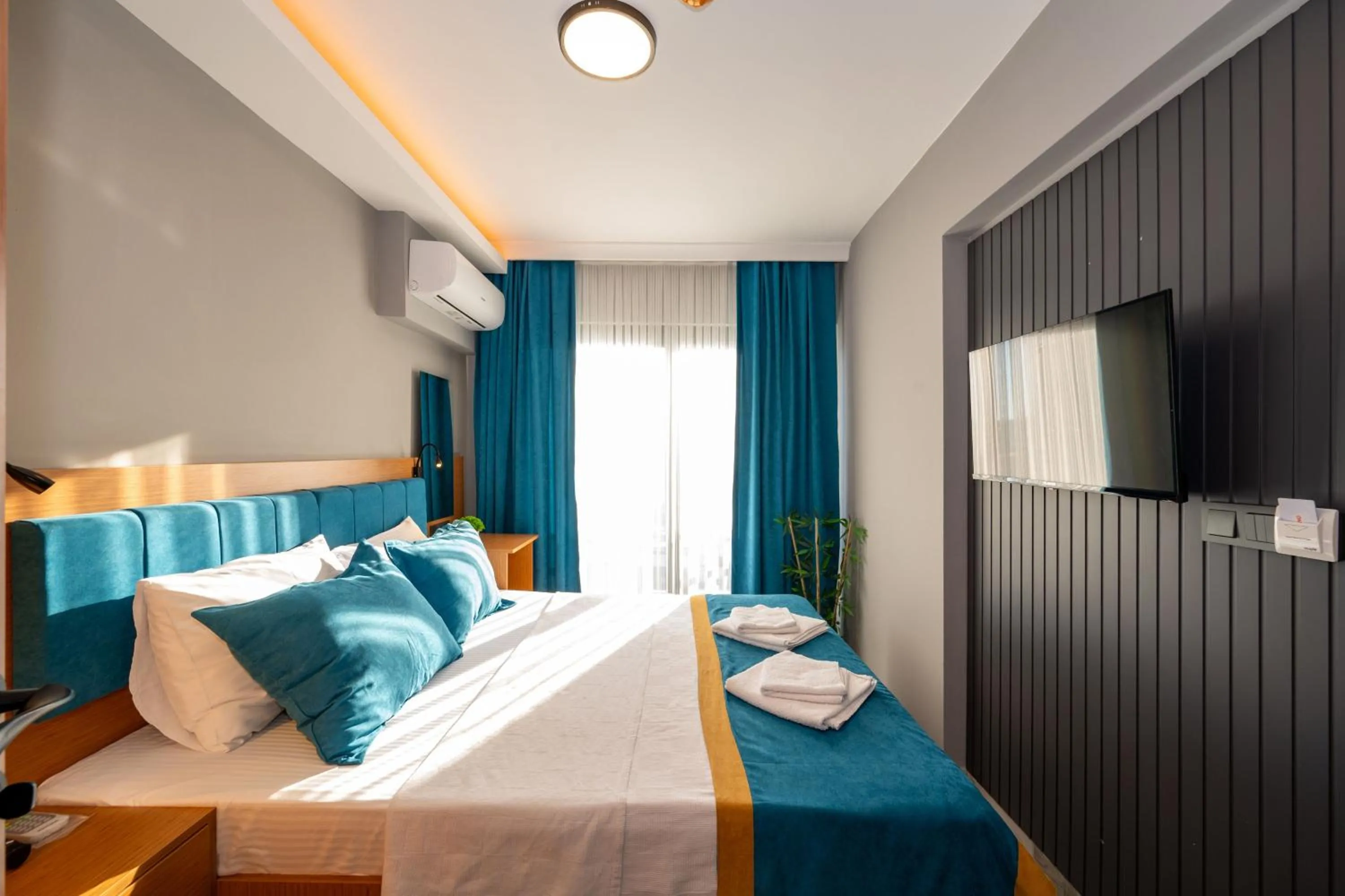 Bed in Otel Carpediem Gold Kuşadası