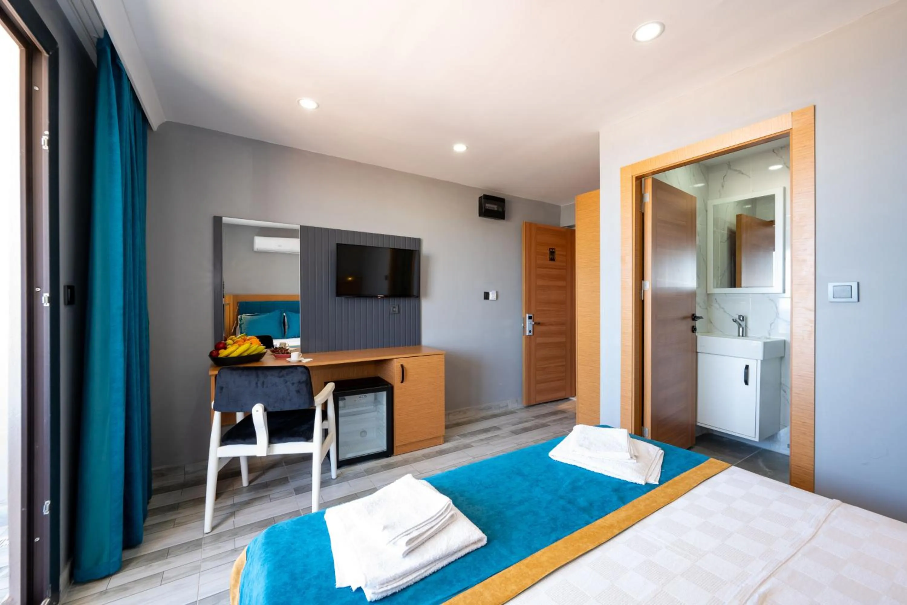 Bed in Otel Carpediem Gold Kuşadası