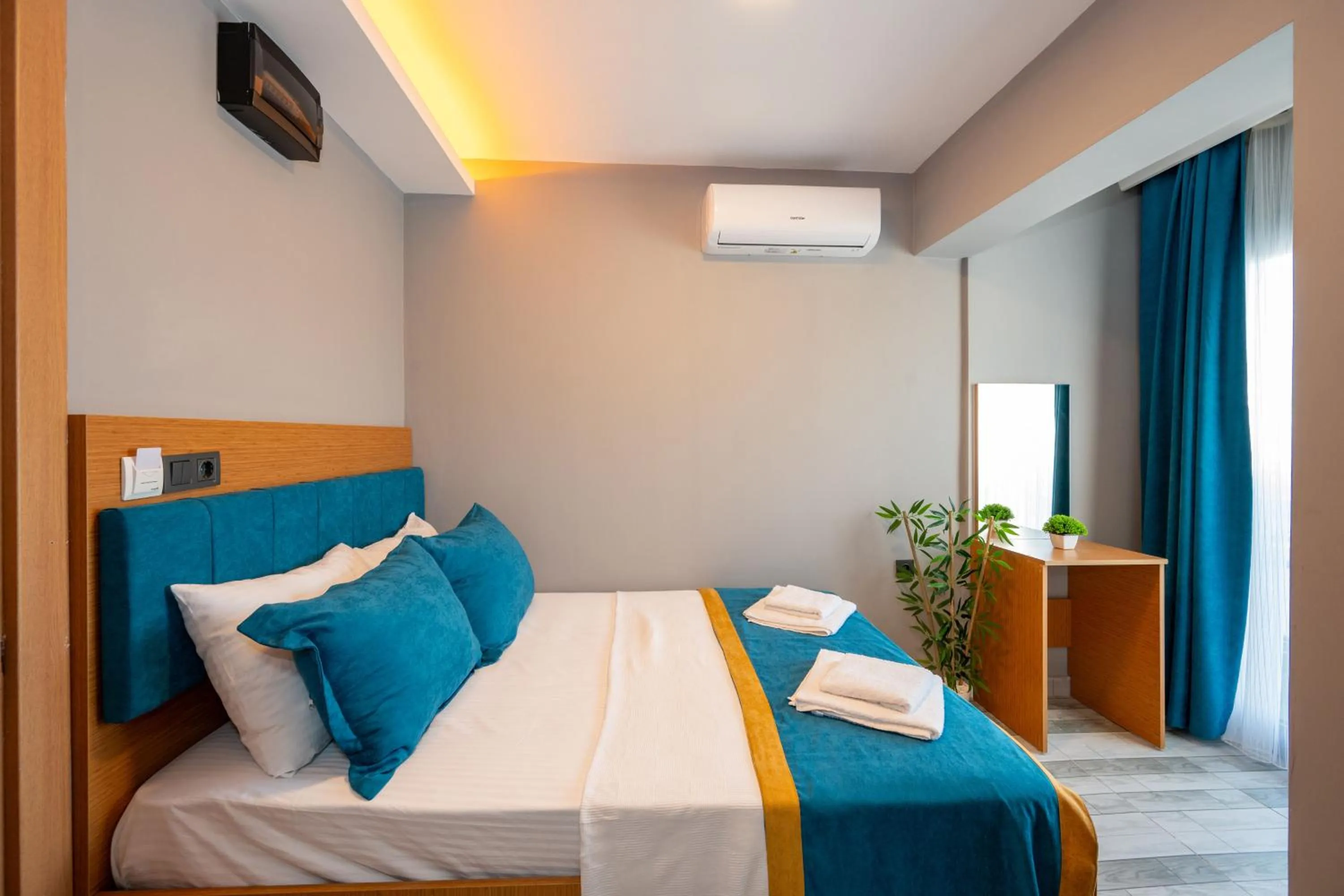 Bed in Otel Carpediem Gold Kuşadası