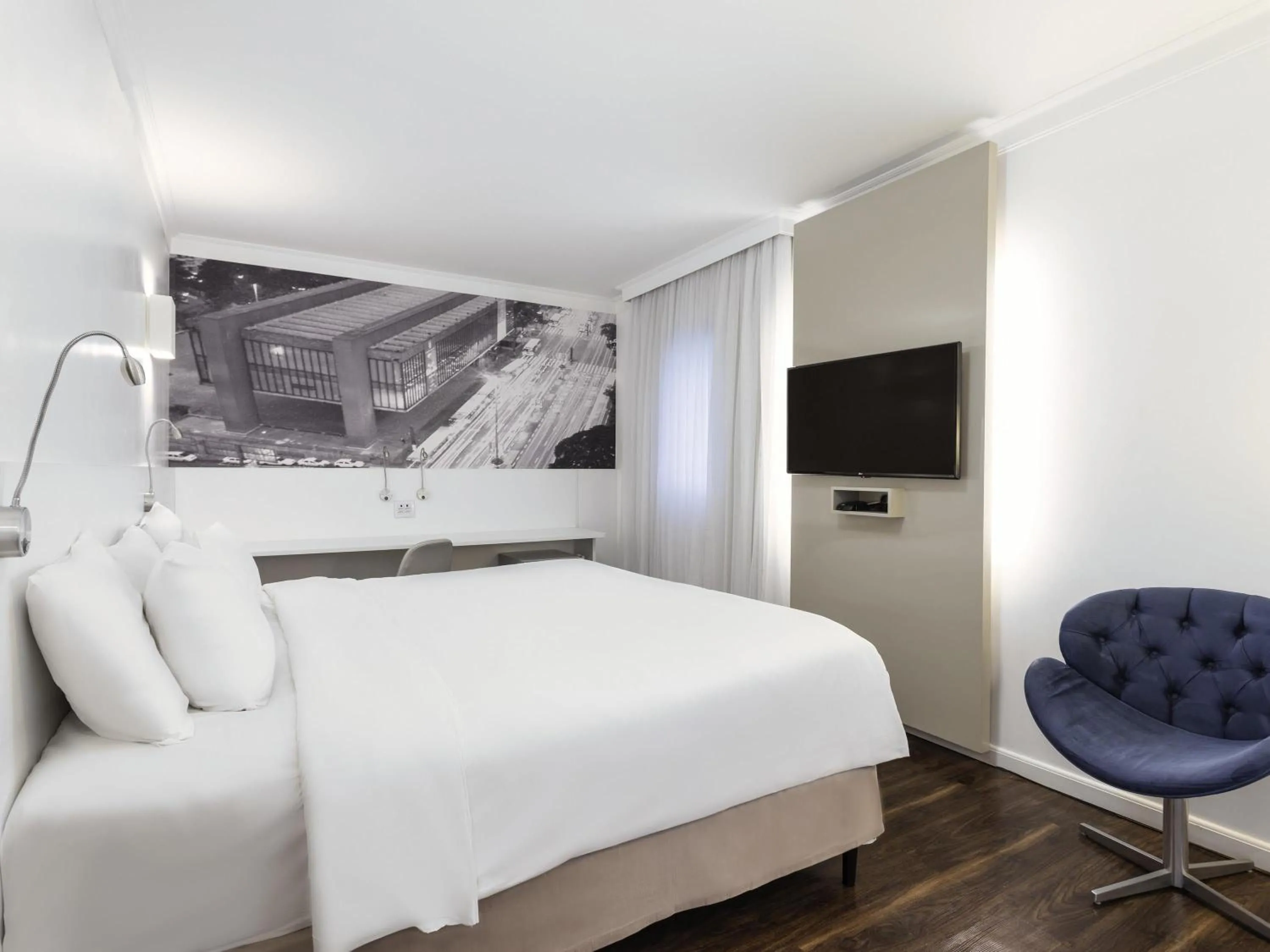 Bedroom, Bed in Mercure Sao Paulo Paulista