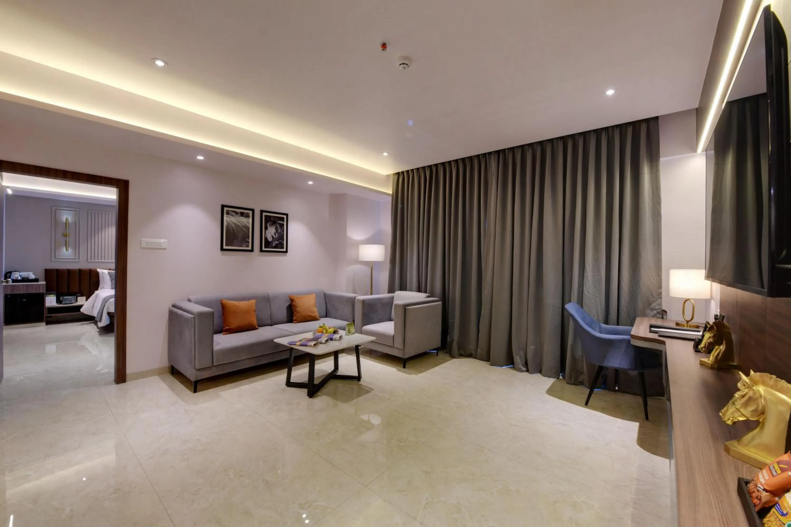 Living room in The Fern Residency, Bhiwandi-Pimplas