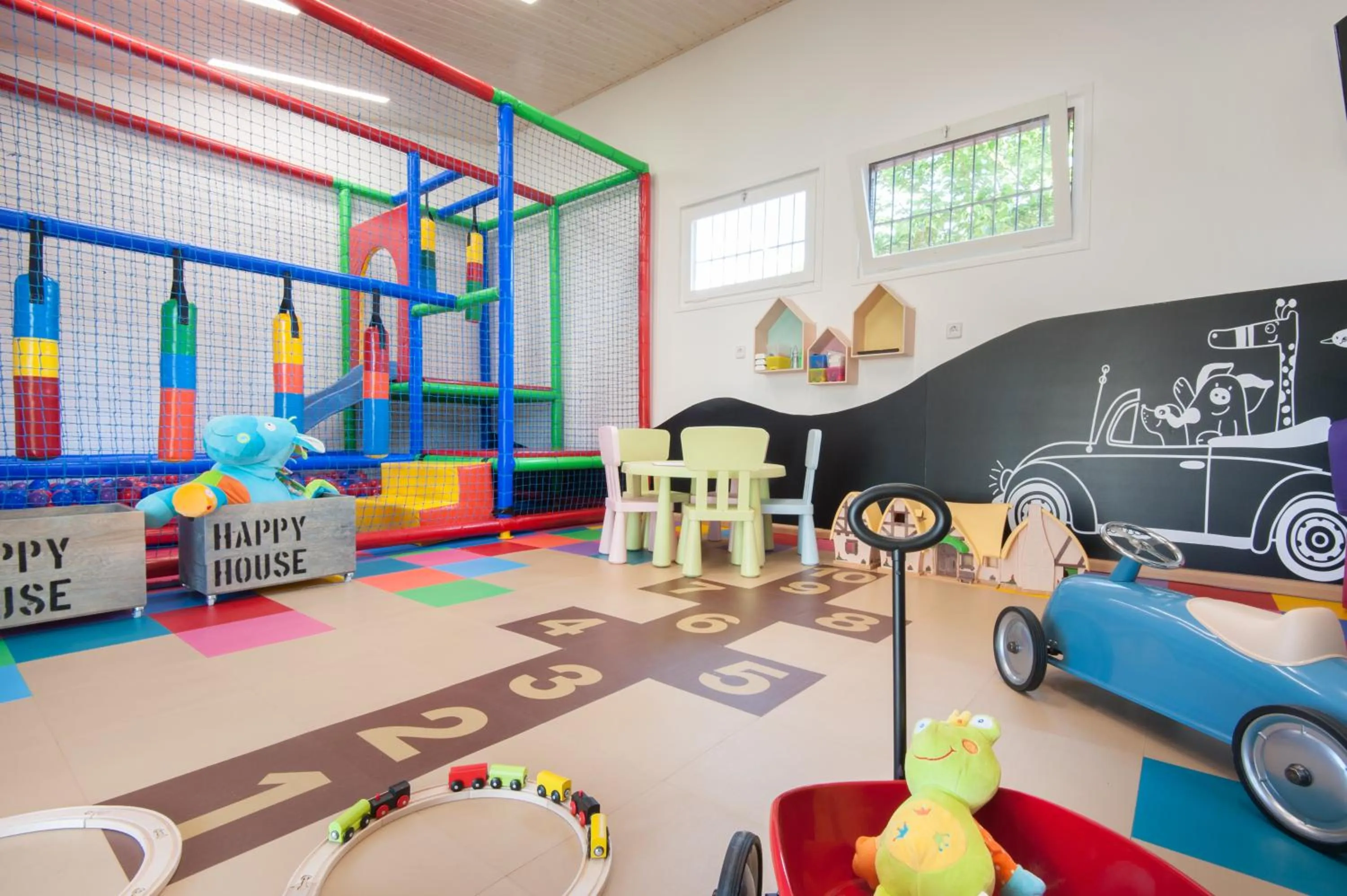 Children play ground in Hotel Mas Solà