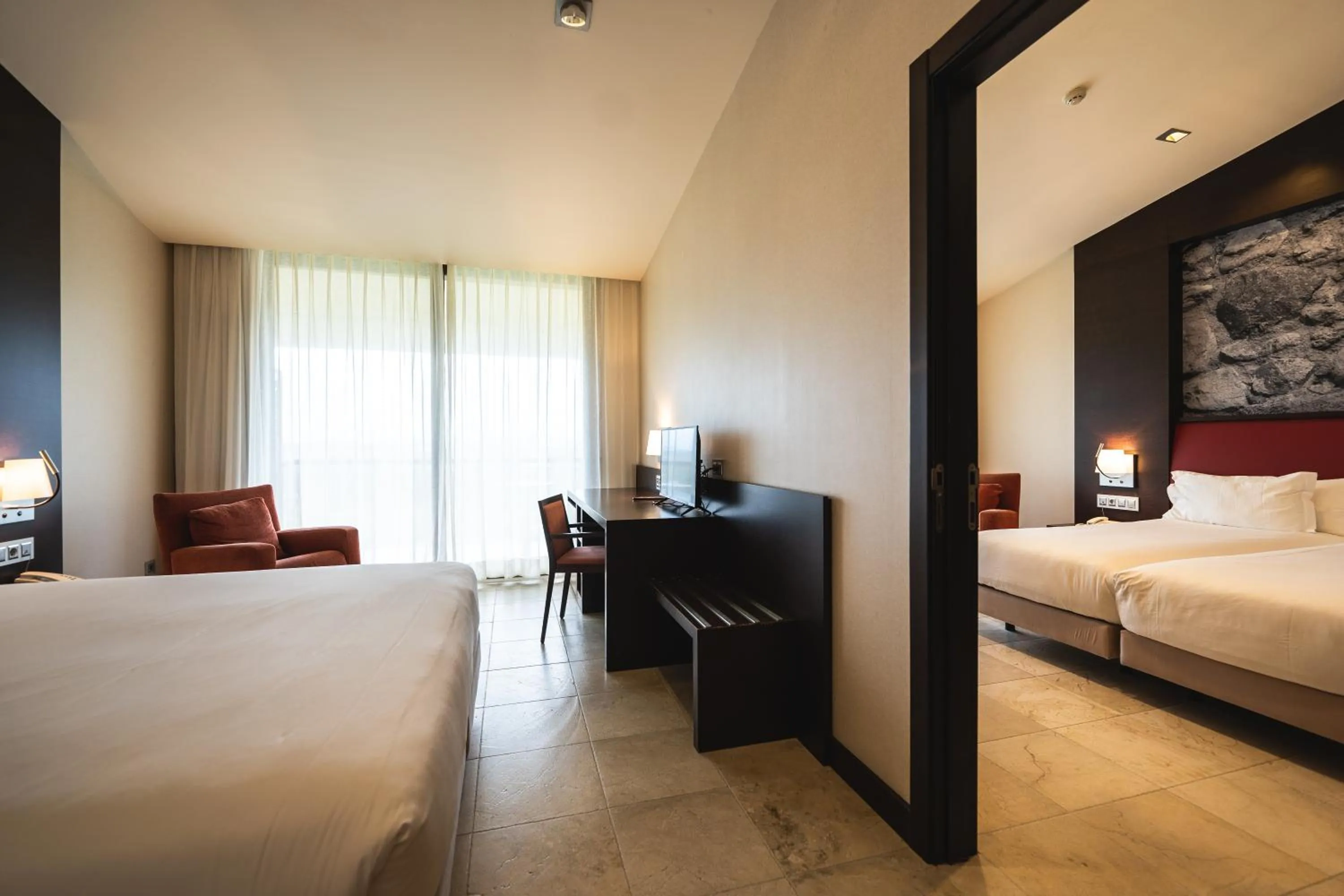 Bed in Hotel Mas Solà