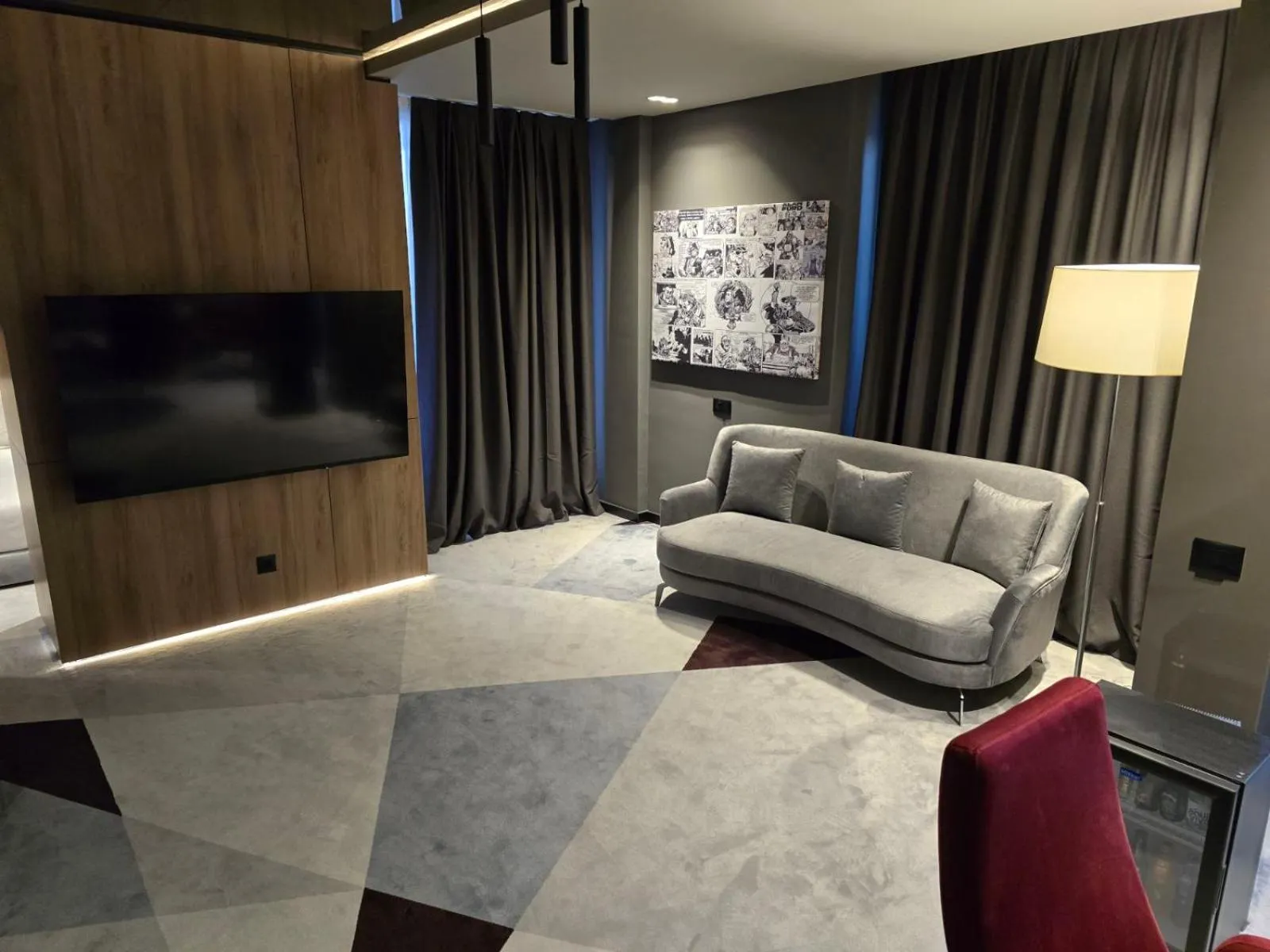 TV and multimedia, Bed in Hotel Vojvoda Putnik