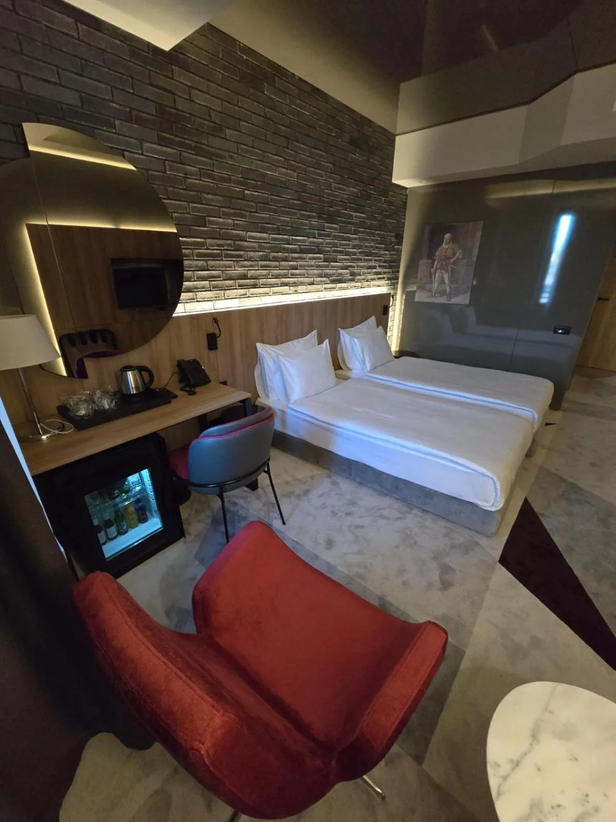 Bed in Hotel Vojvoda Putnik