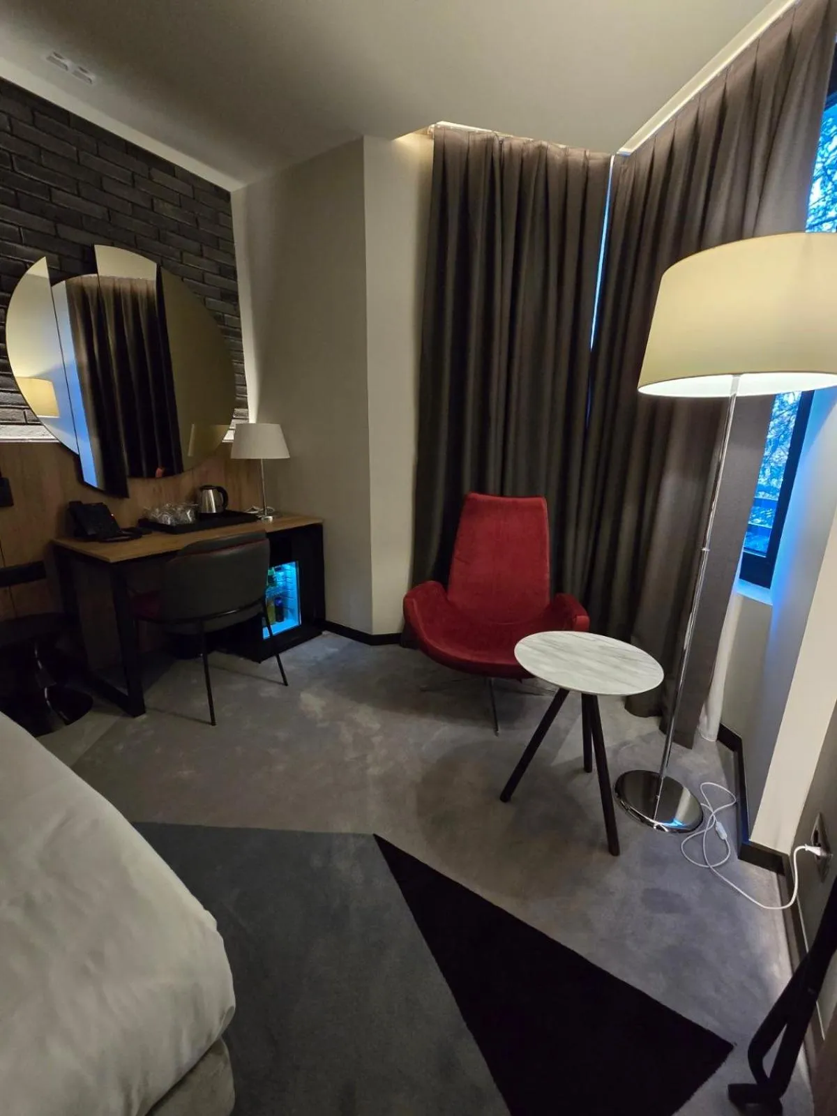 Living room, Bed in Hotel Vojvoda Putnik