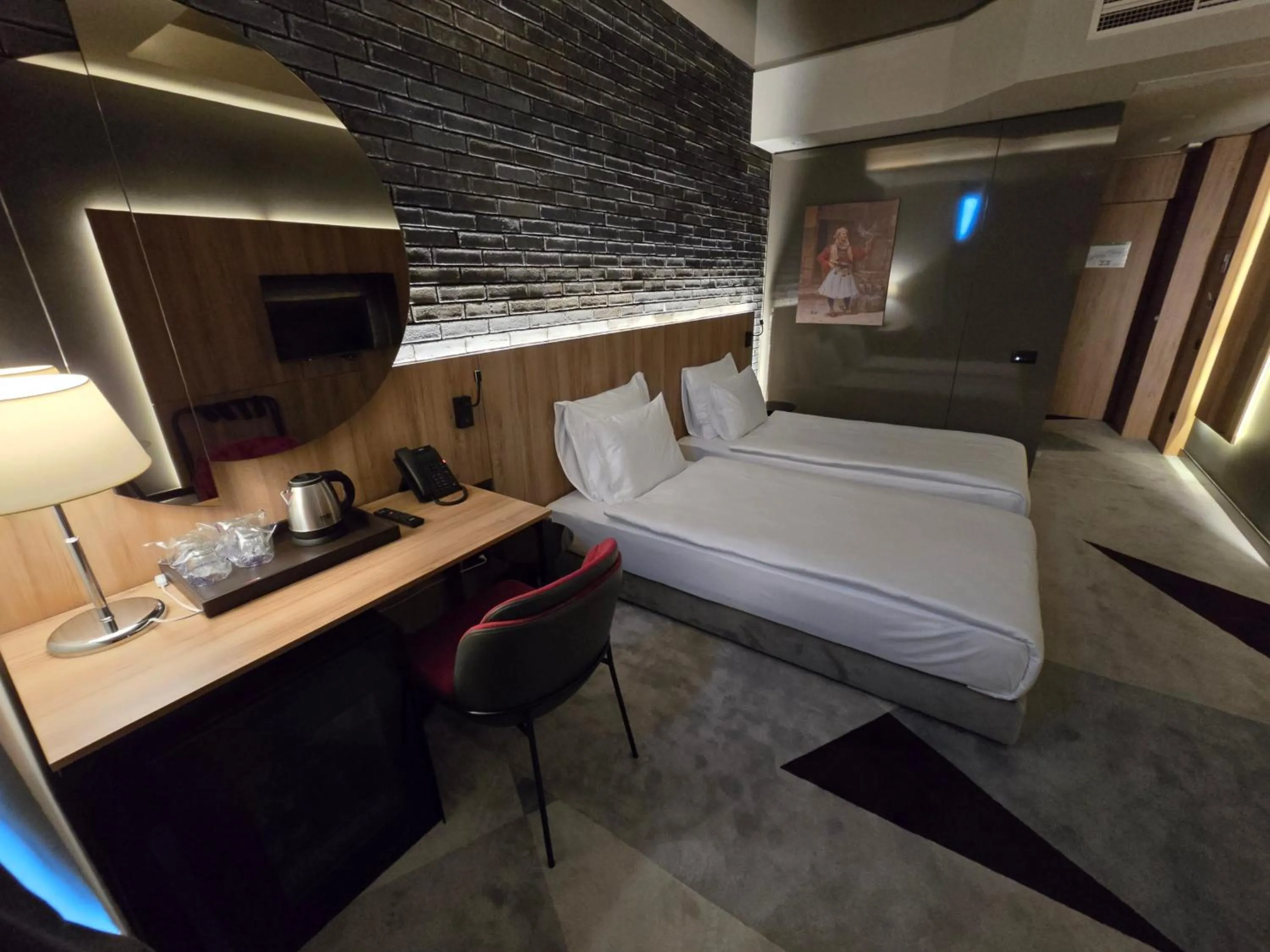 Bed in Hotel Vojvoda Putnik