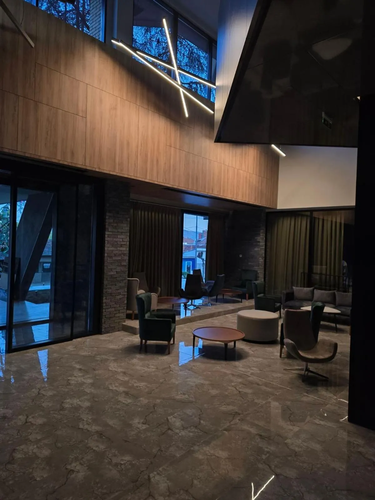 Lobby or reception in Hotel Vojvoda Putnik