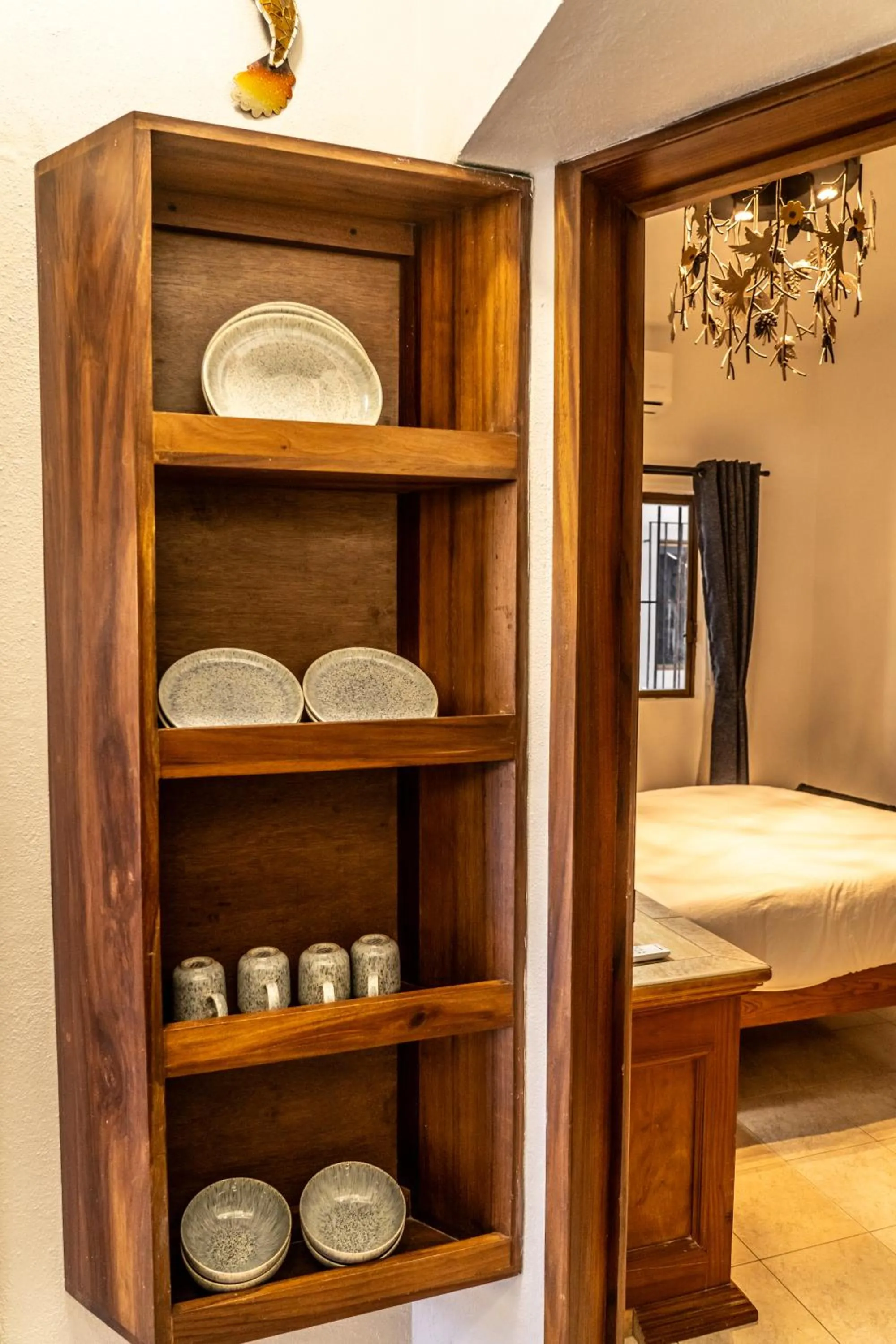 Bed in 5 Frogs Hotel Bucerias