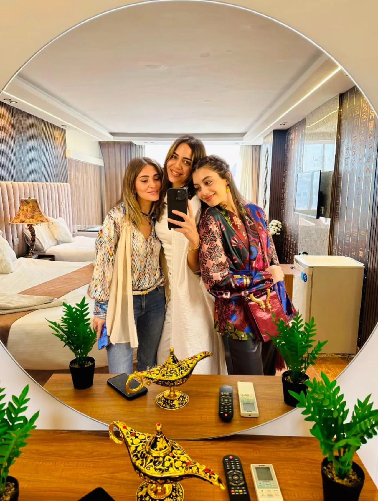 group of guests in The Muse Pyramids INN