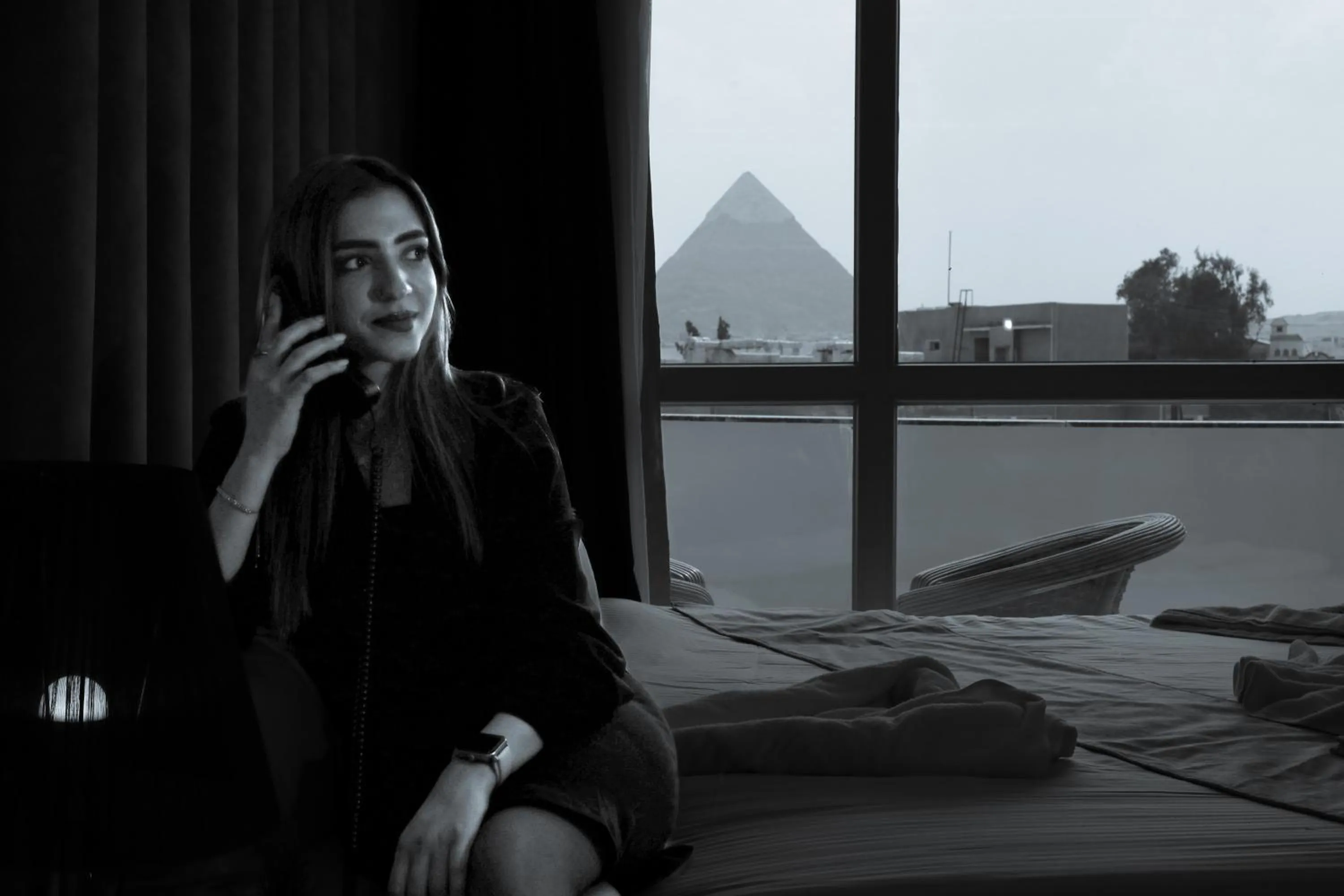 group of guests in The Muse Pyramids INN