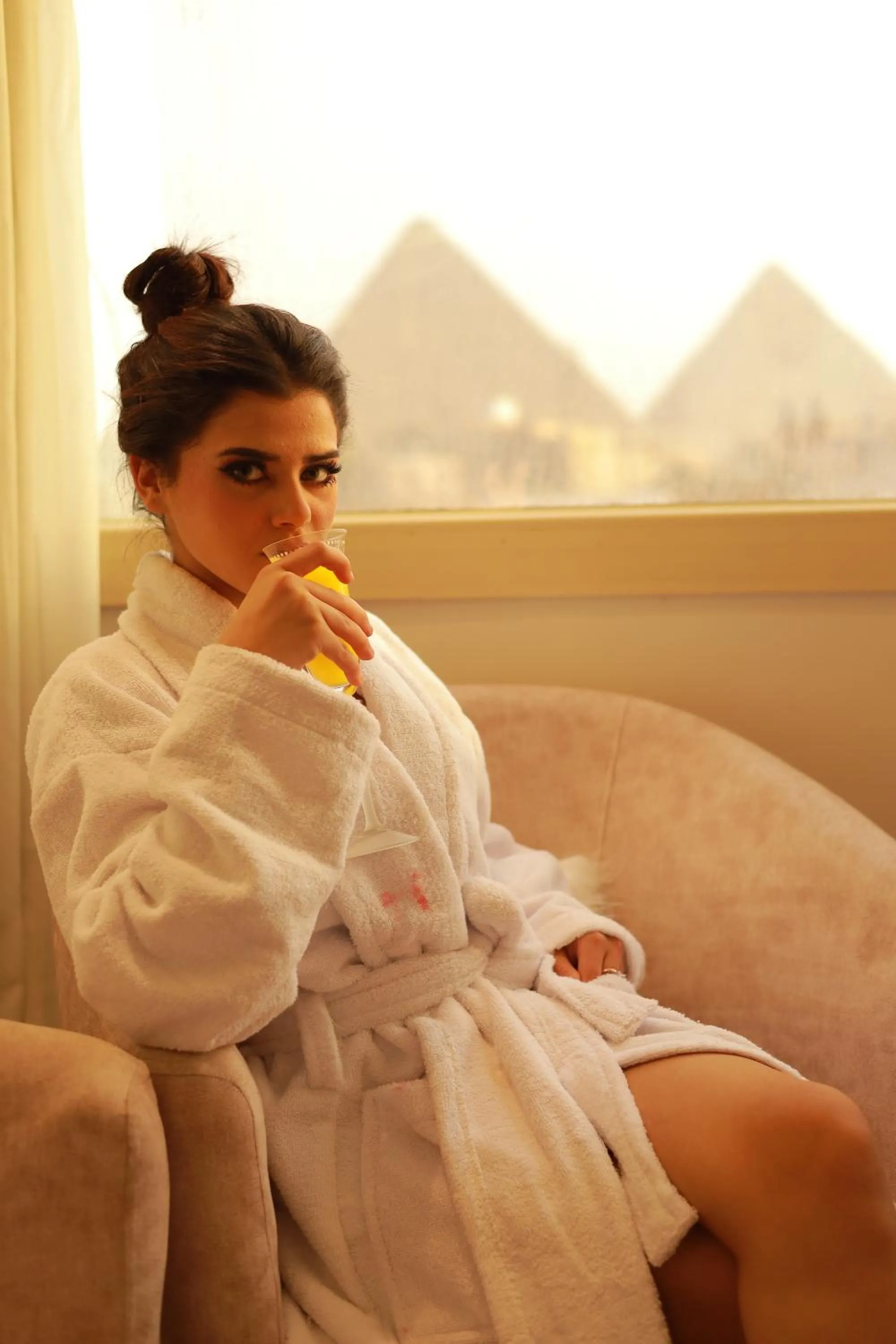 Food and drinks in The Muse Pyramids INN