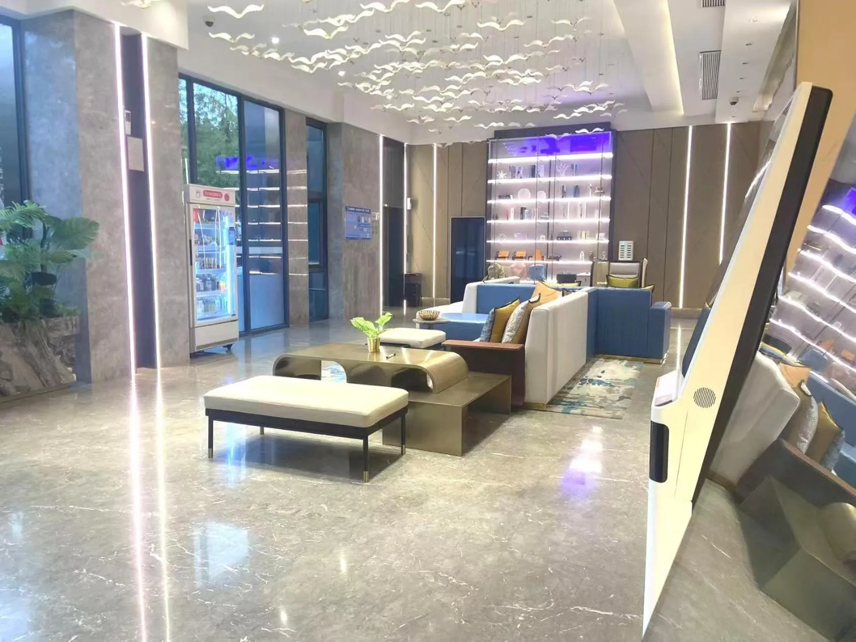 Lobby or reception in Tuke China Hotel Shanghai Hongqiao Airport