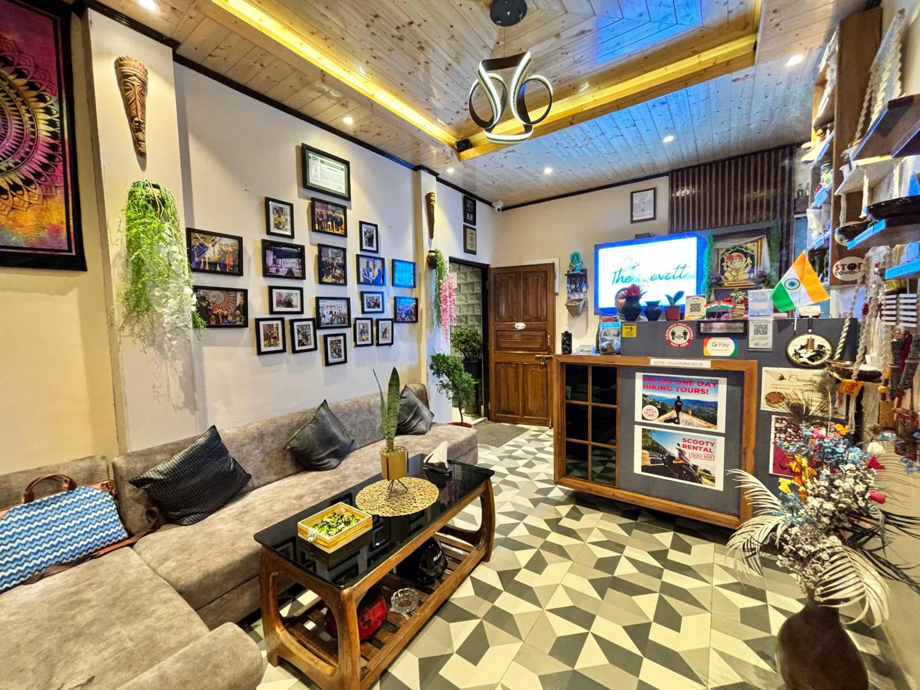 Lobby or reception in The Revett