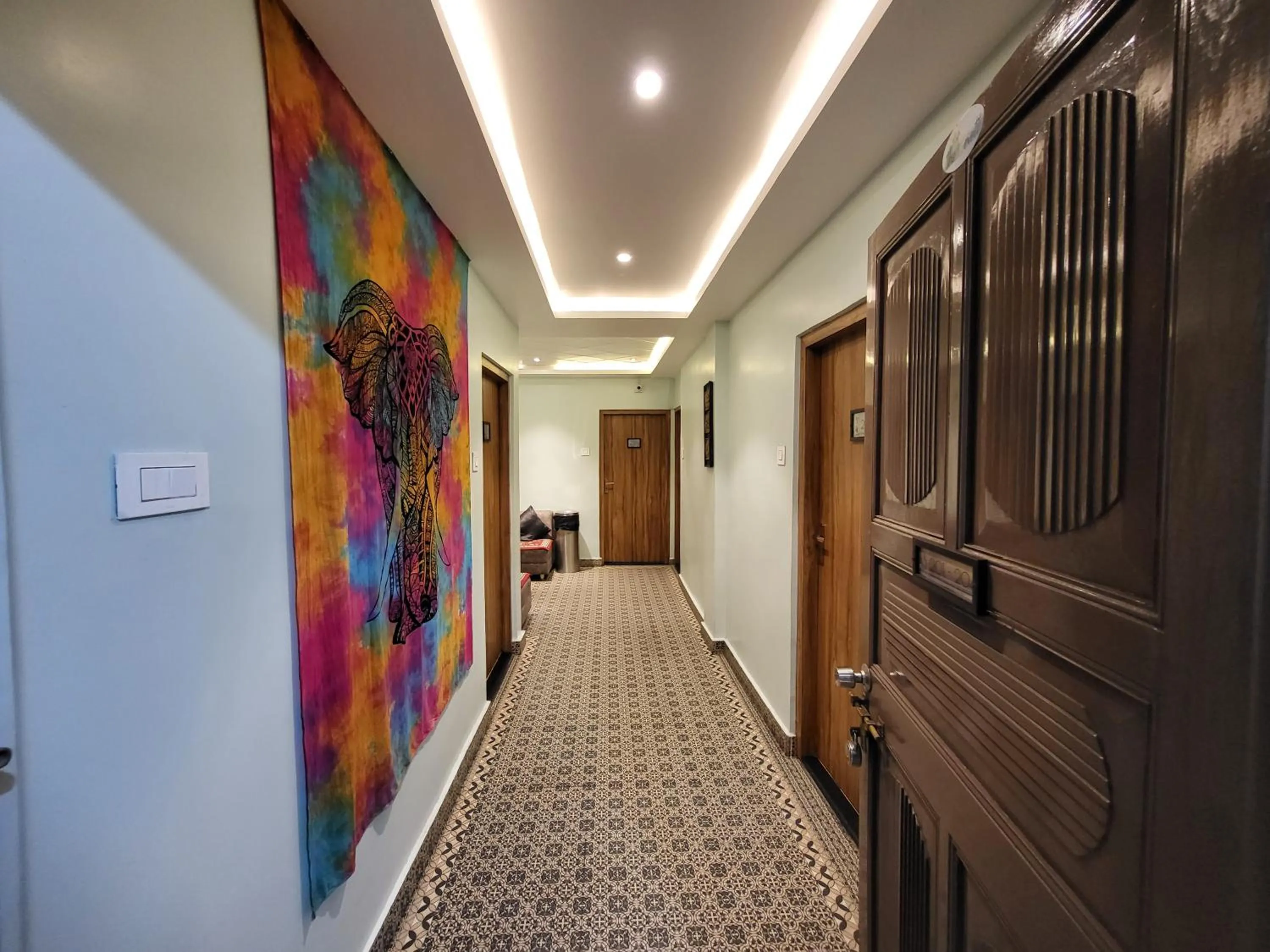 Living room in The Revett