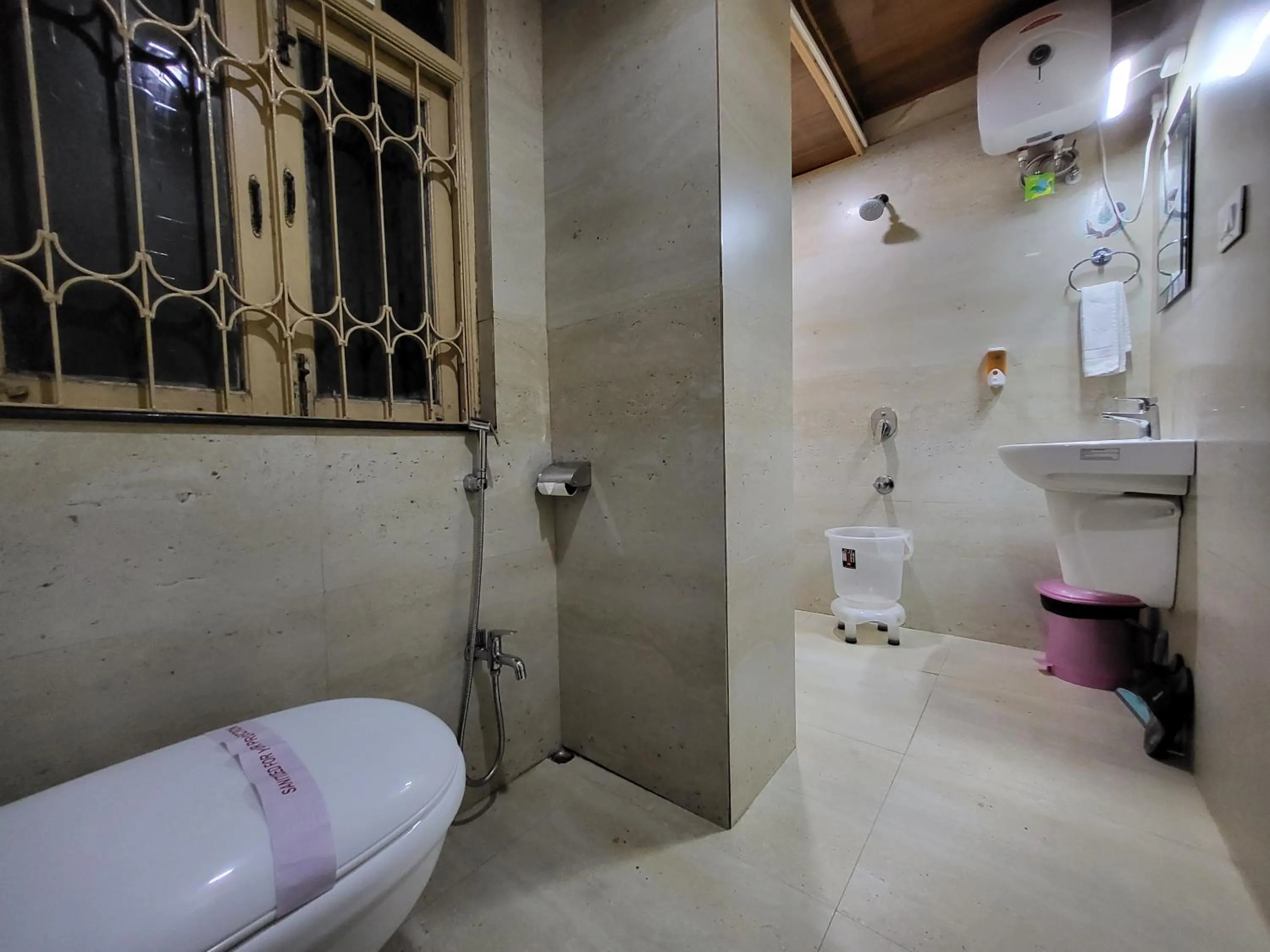 Shower in The Revett