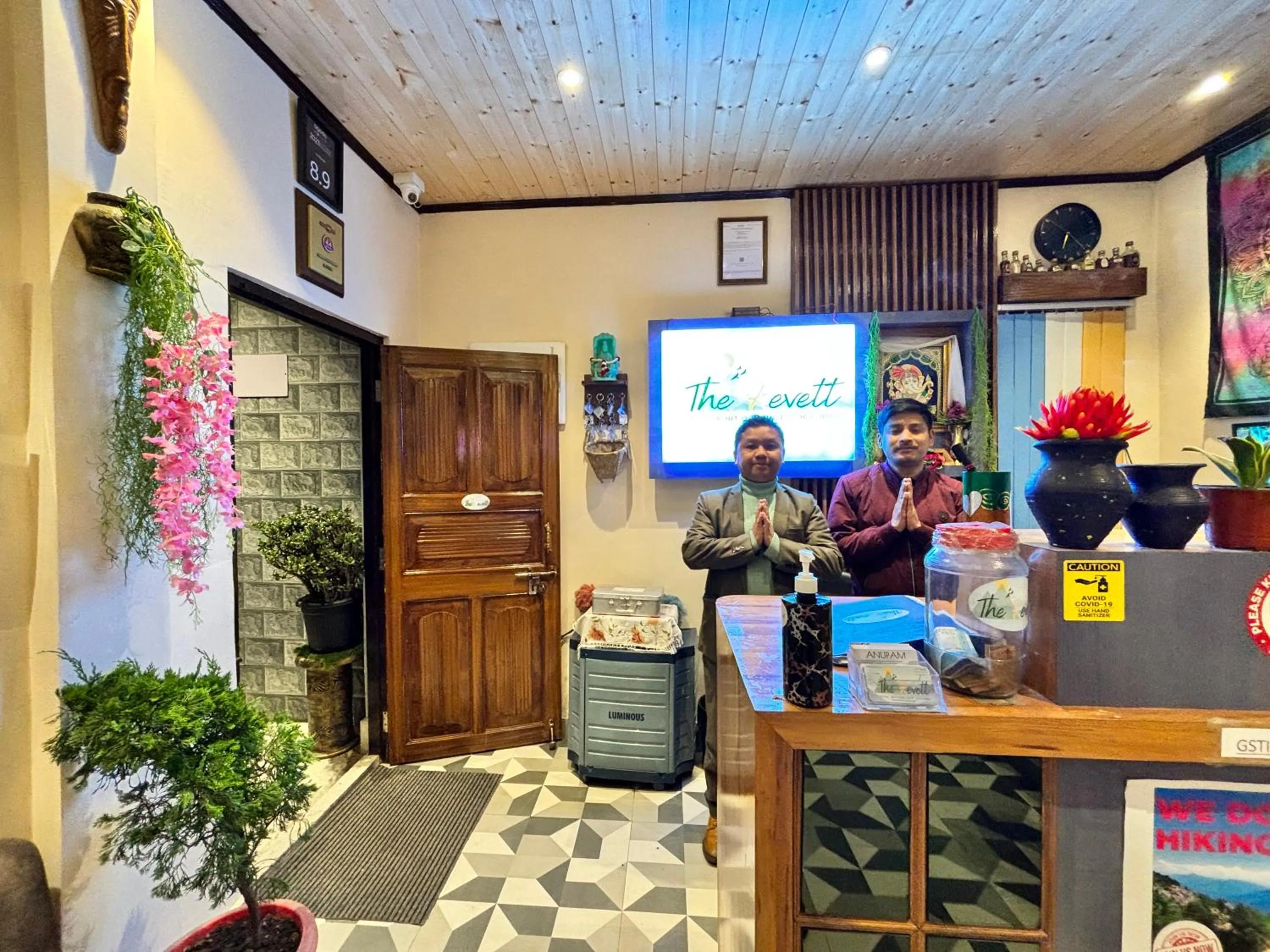 Lobby or reception in The Revett