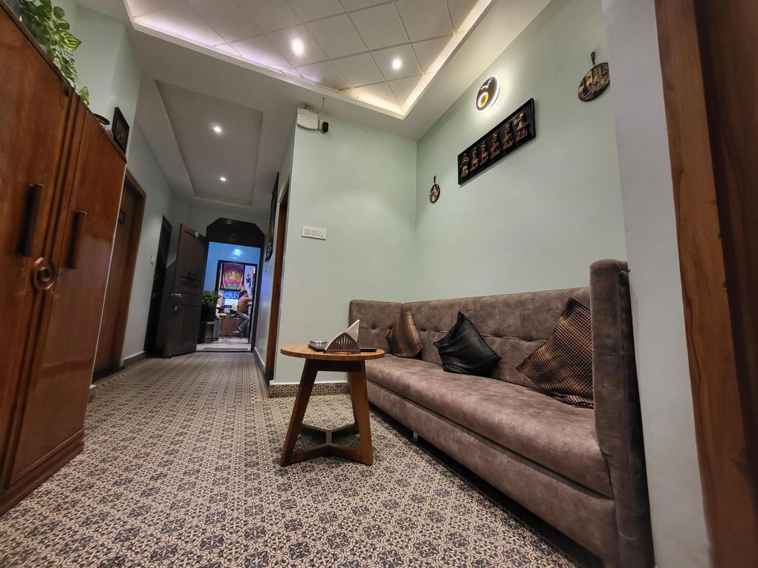 Communal lounge/ TV room in The Revett