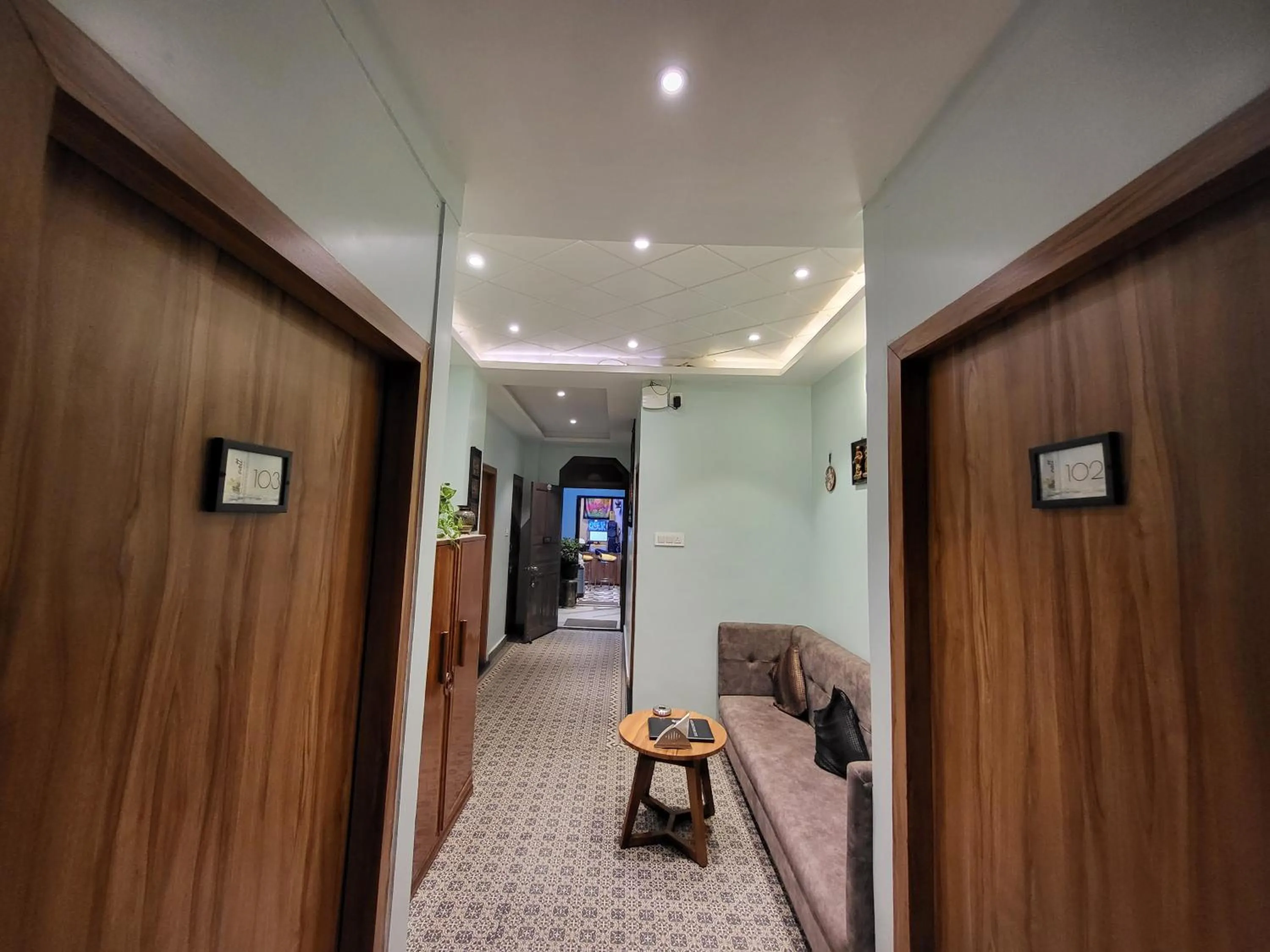 Living room in The Revett