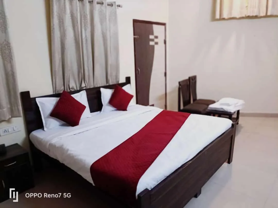 Bed in AK VILAS - BEST BUDGETED HOTEL IN JAIPUR