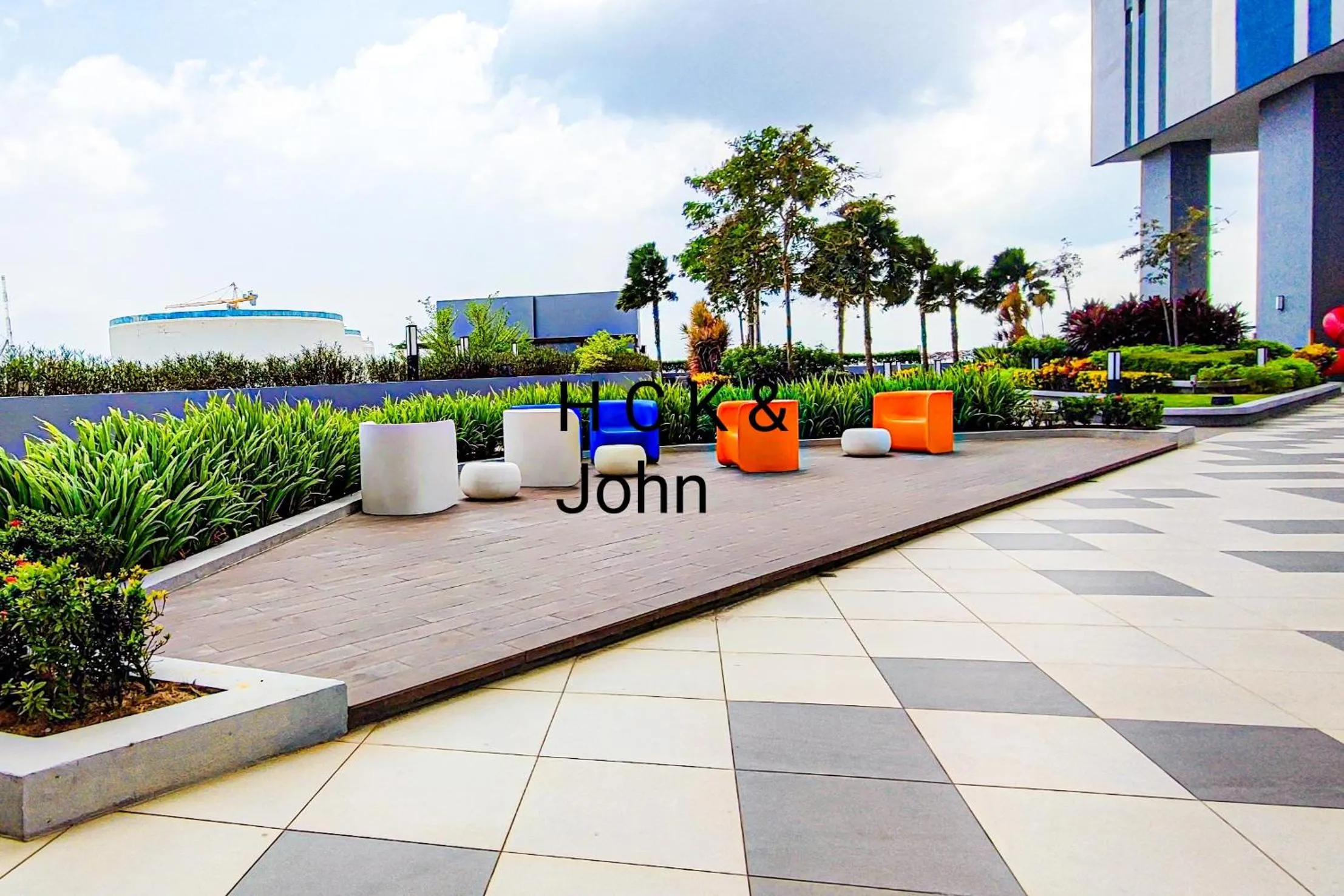 Property building in Double Storey Pool at Trio Setia by HCK