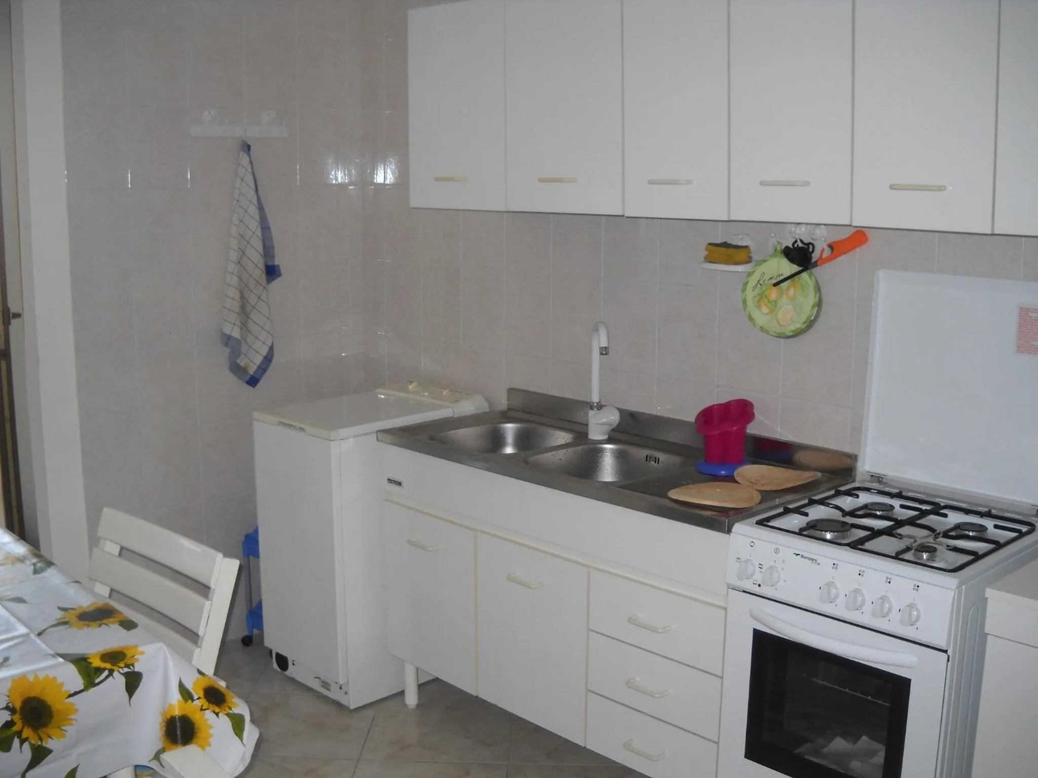 Communal kitchen in Home Sweet Home