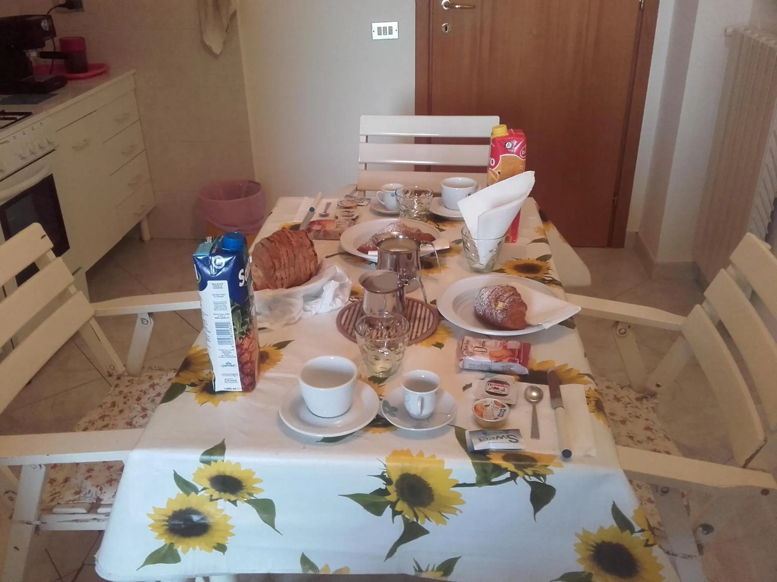 Communal kitchen in Home Sweet Home