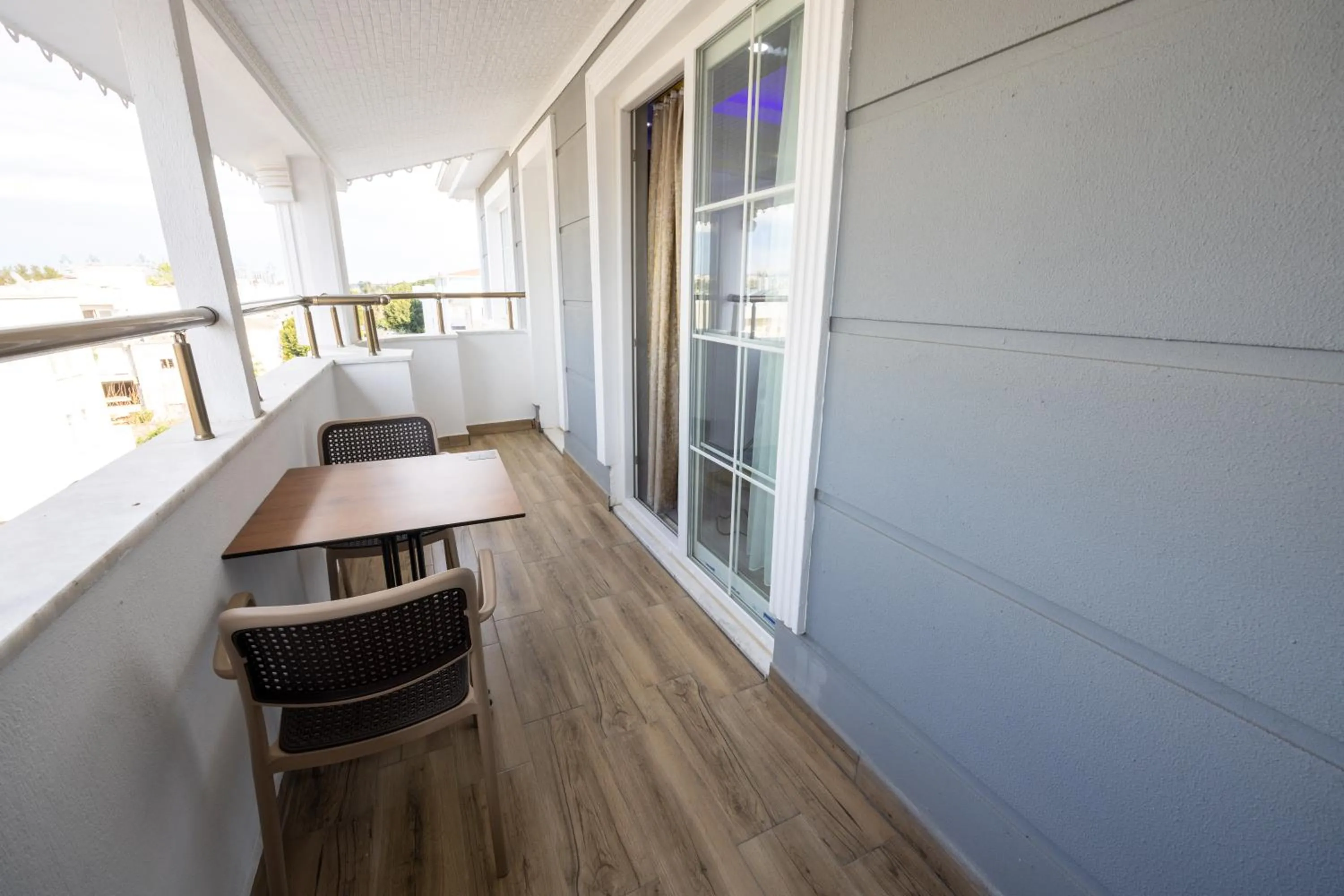 Balcony/Terrace in Cihan Bey Otel Belek