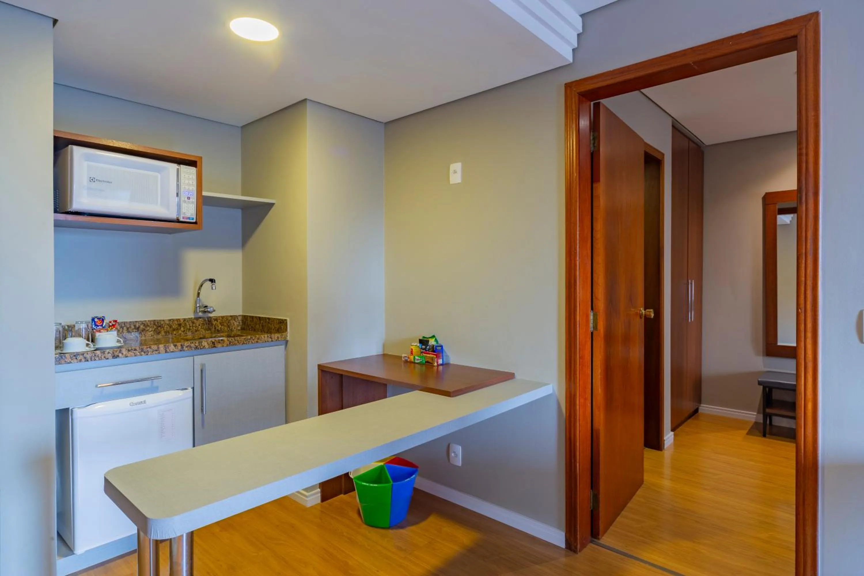 Kitchen or kitchenette in Mercure Curitiba Golden